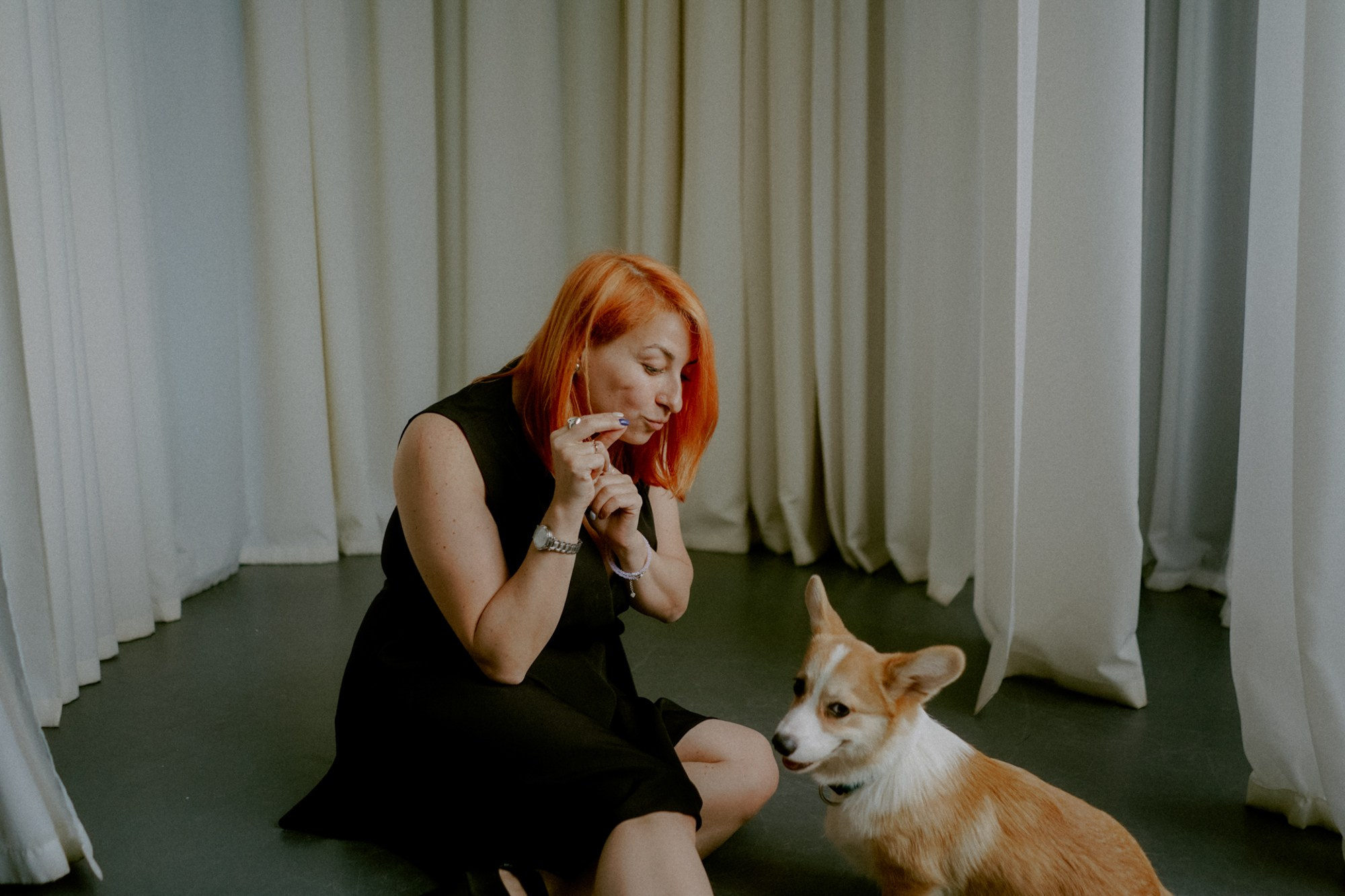 Студийный портрет для Вики. Фотограф Москва — Юлия Кокова