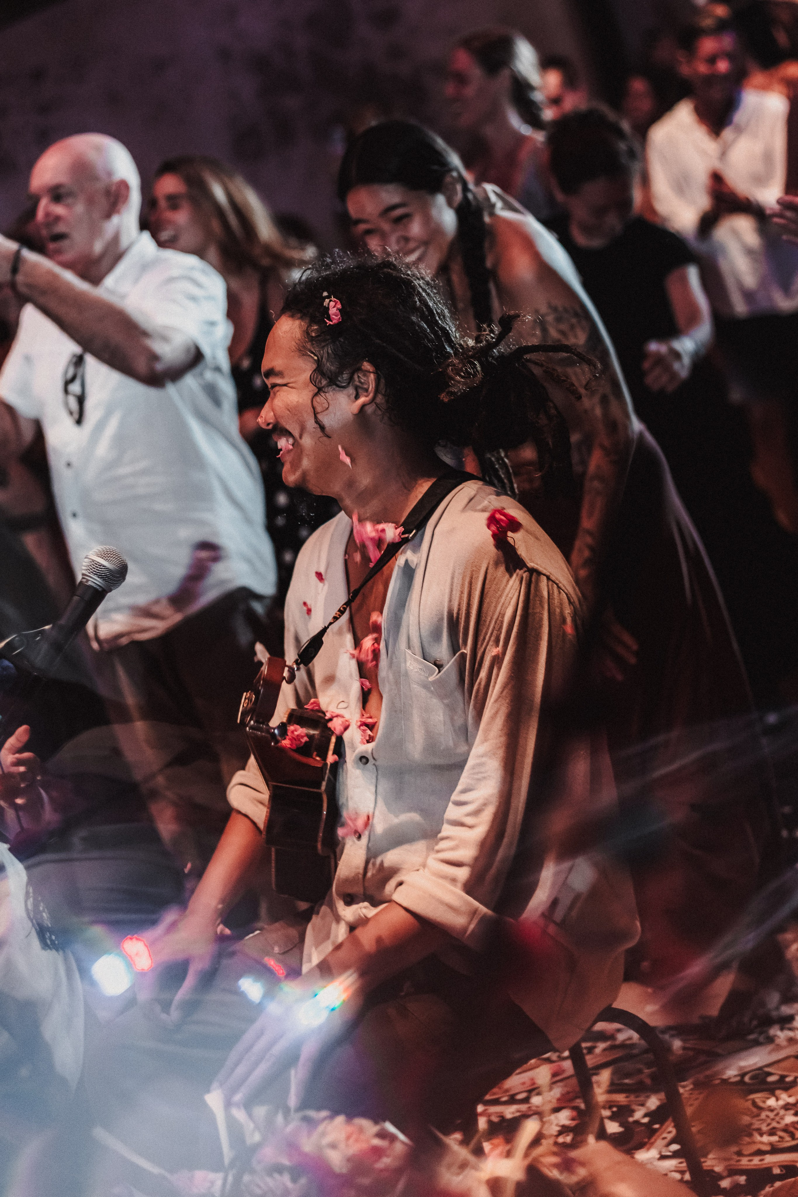 Hanuman Project kirtan at Alchemy march. Mariam Bagdasaryan