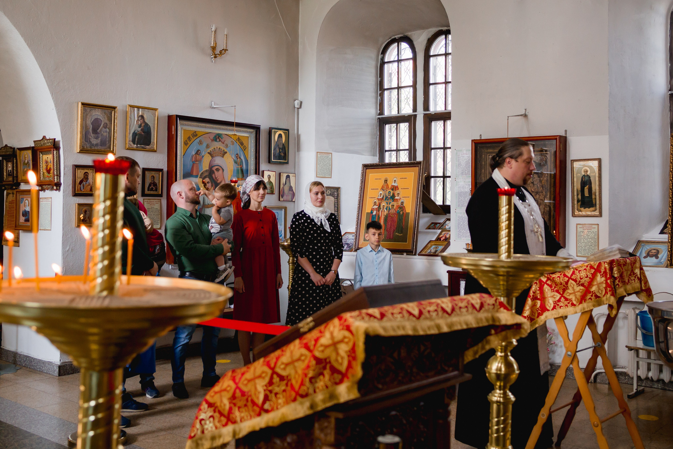 Крещение малышей. Фотограф Новорожденных и беременности г. Тюмень