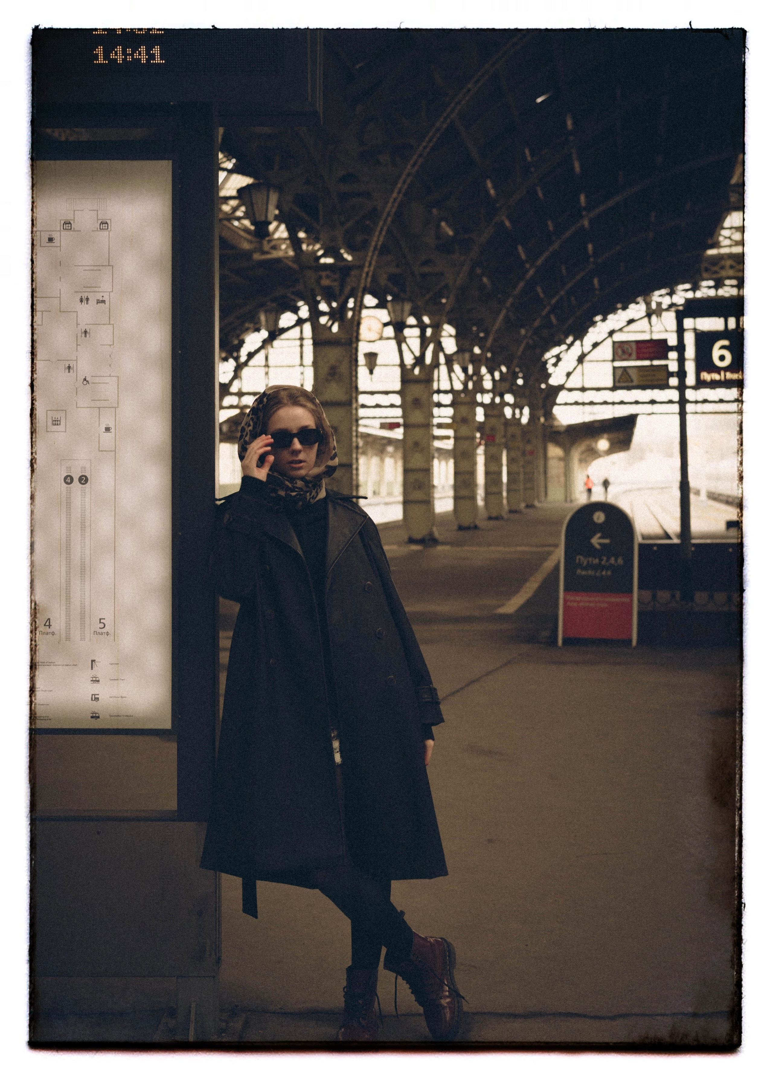 Витебский вокзал. Фотограф в Санкт-Петербурге Полина