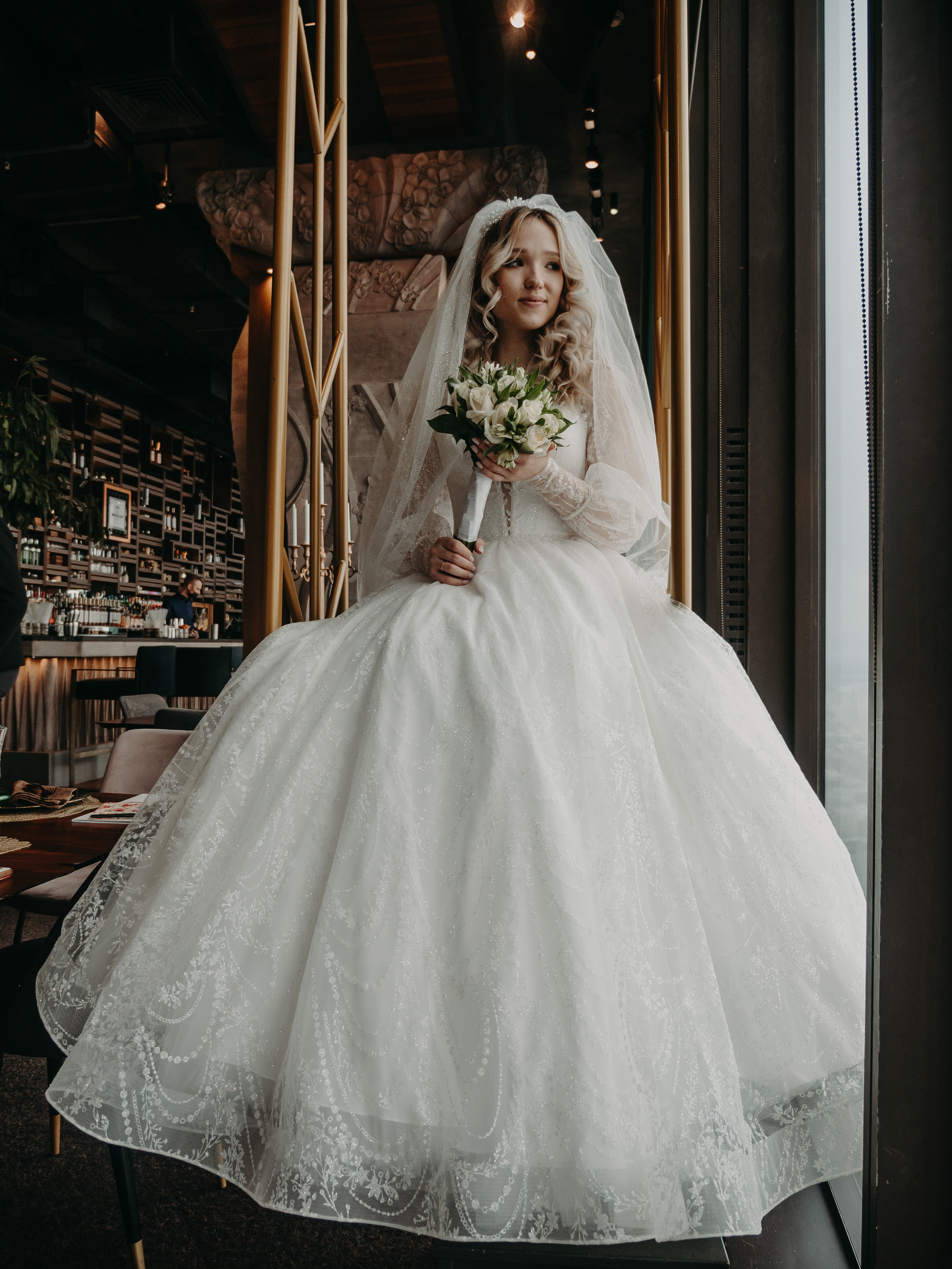 Выездная регистрация в ресторане Birds, Москва-Сити