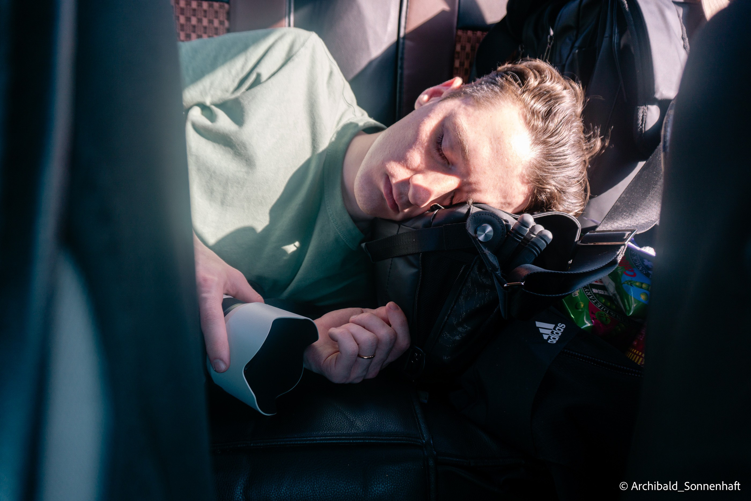 Auto-trip to Datong, Camp. Photographer in Guangzhou, China. Archibald Sonnenhaft