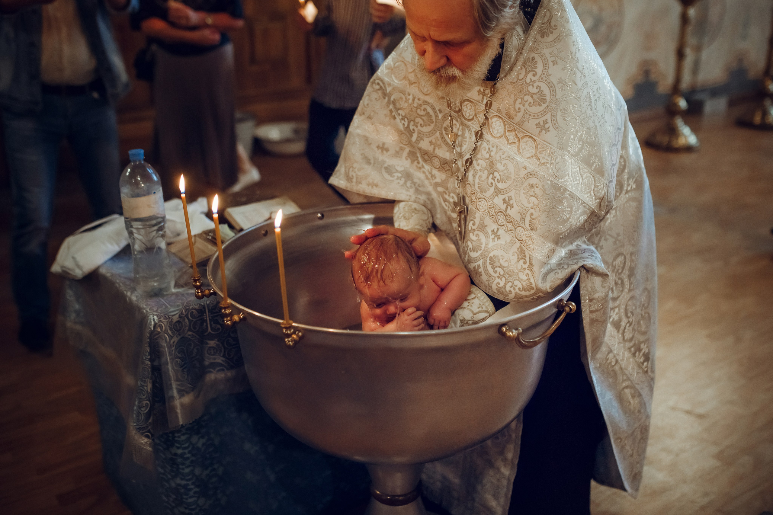Крещение Арсения. Фотограф на Крещение, семейный фотограф в Москве