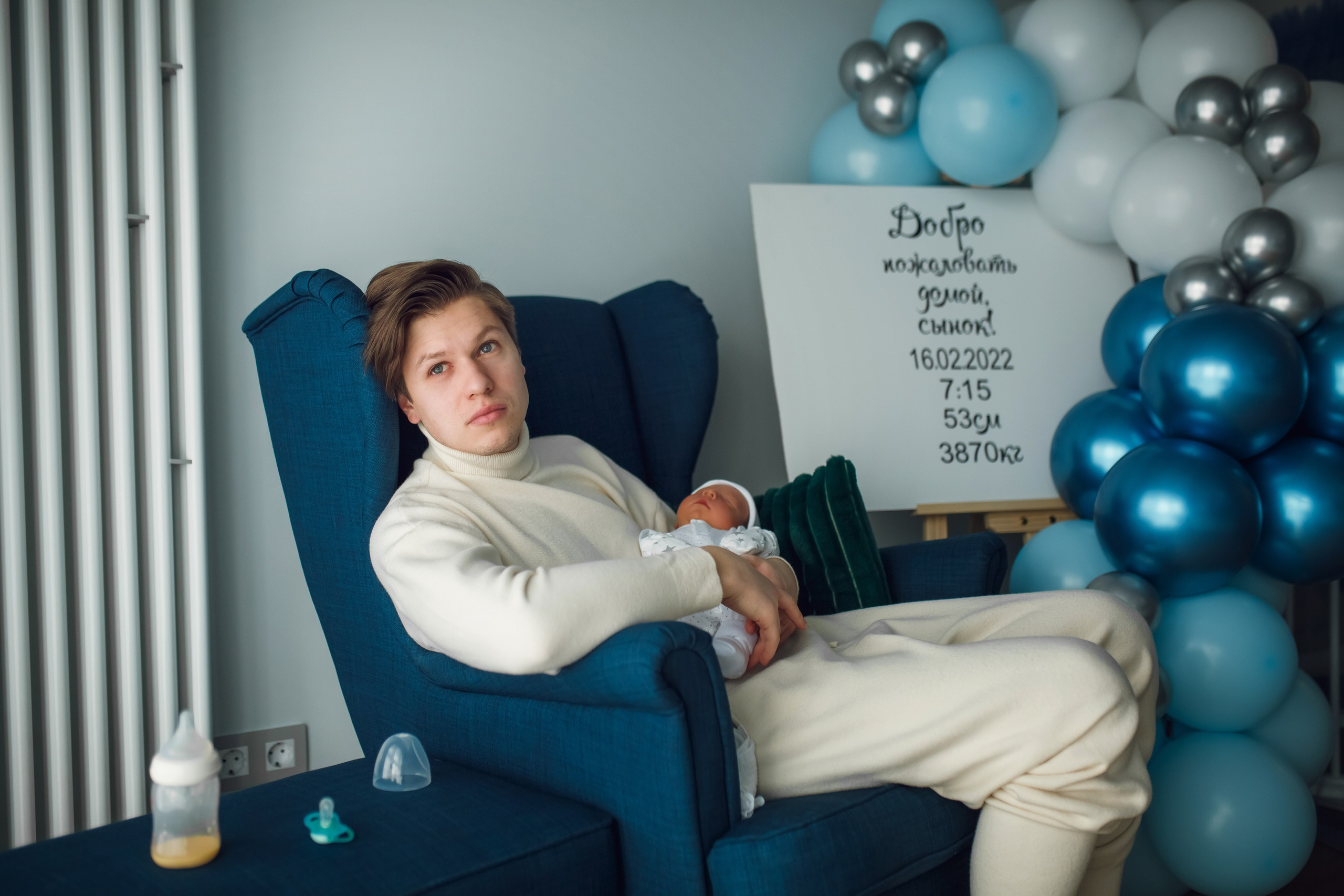 Выписка Демида. Фотограф на Крещение, семейный фотограф в Москве