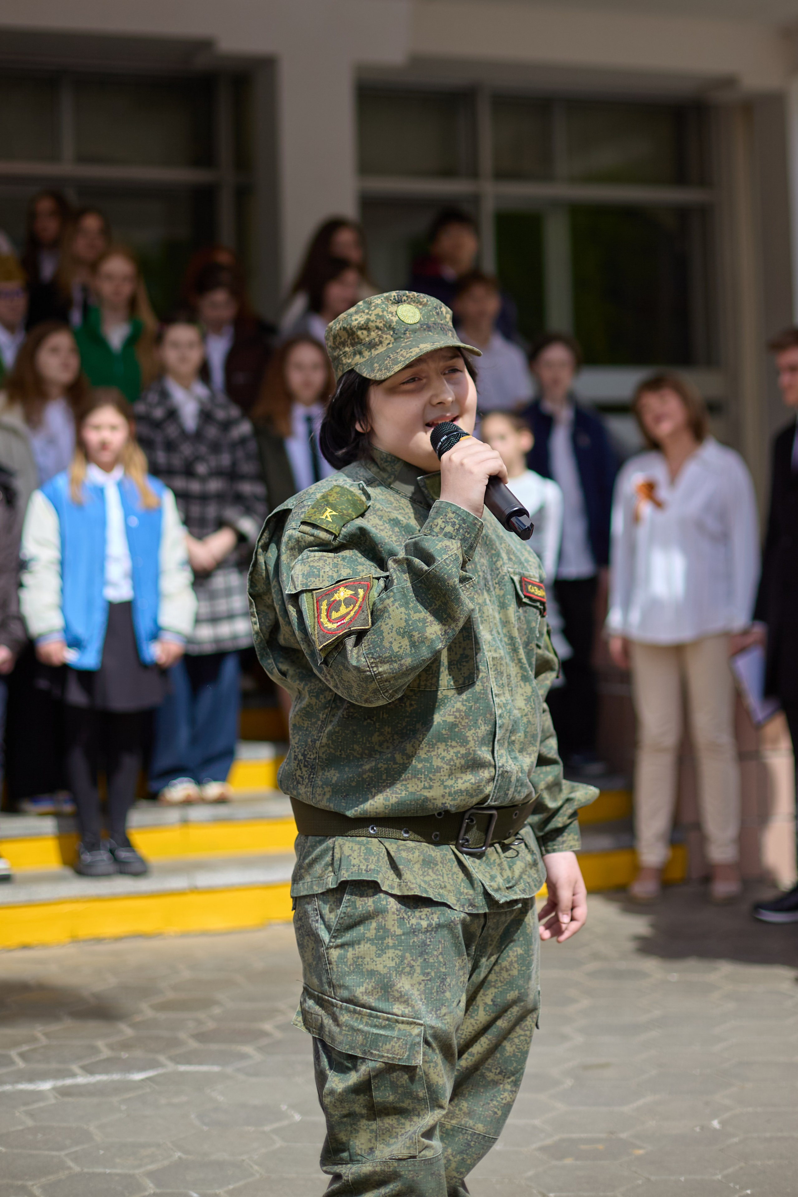 День Победы — школа Тропарево. Фотограф в Москве Илья