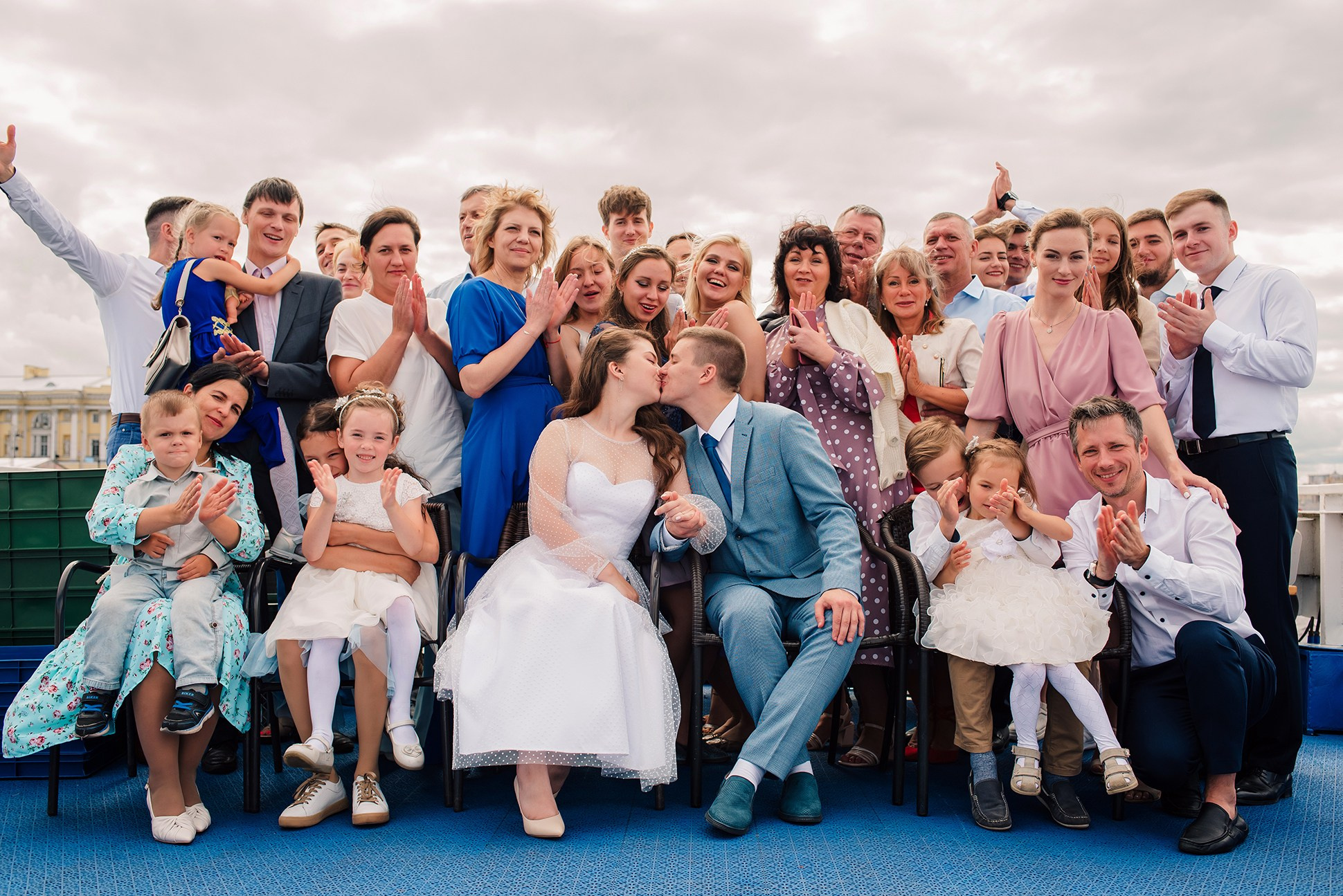 Юля и Андрей. Банкет на воде. Семейный и Свадебный фотограф. Санкт-Петербург. Пушкин