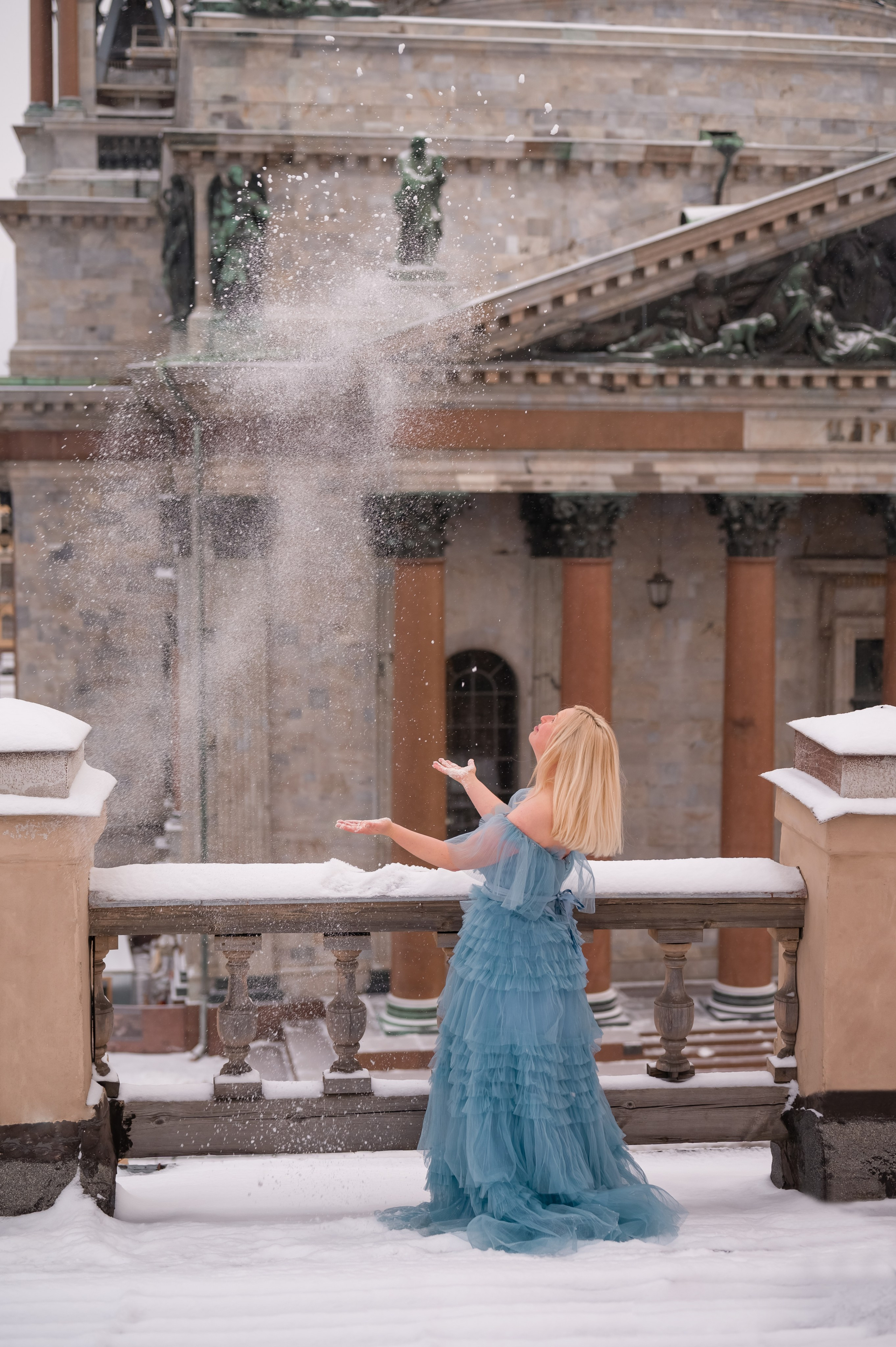 Фотосессия на крыше СПб. Фотограф Юлия Кондратьева