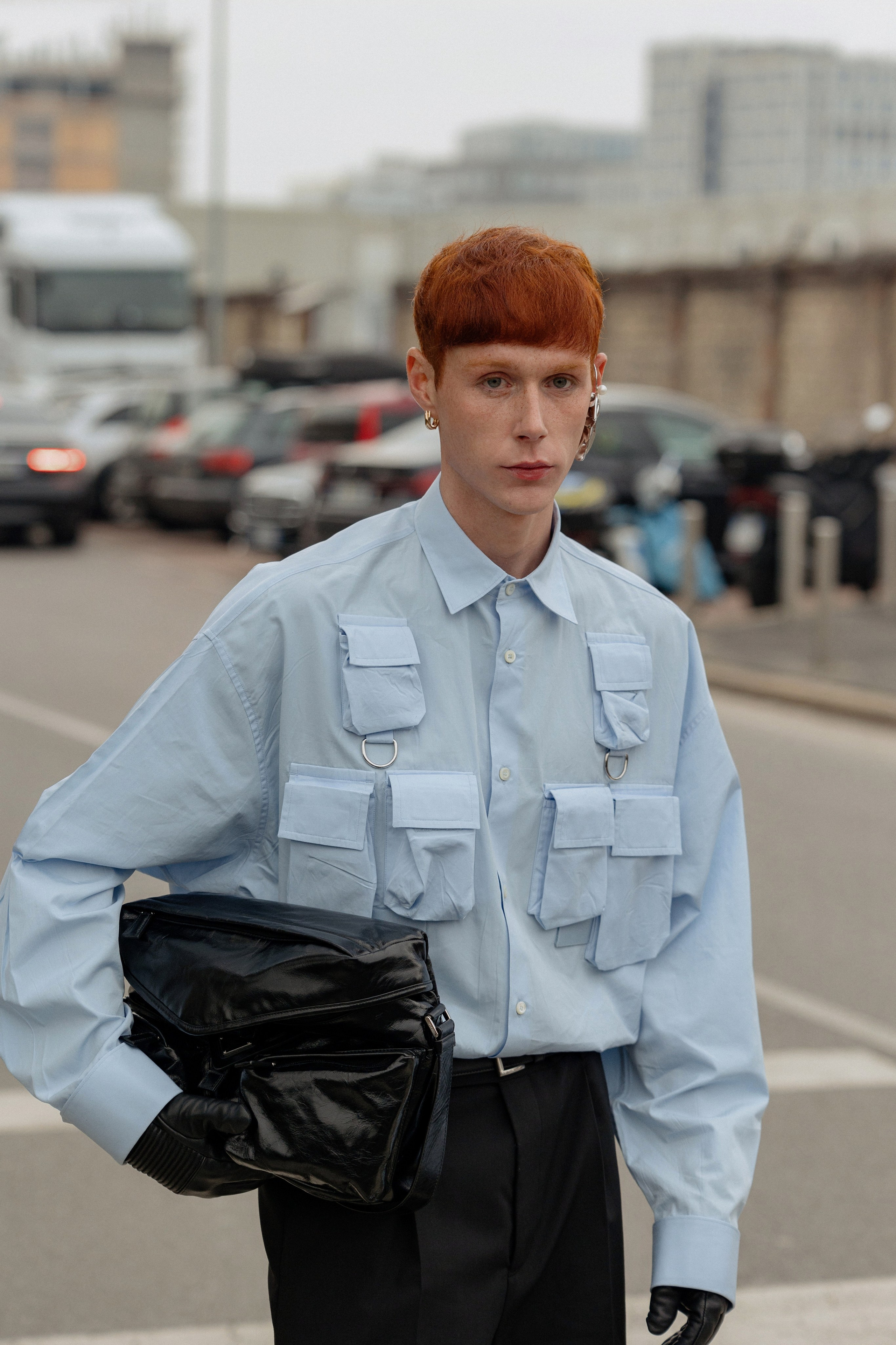 Milan Mens fashion week FW 24/25 PRADA. Photographer in Milan Ivan Goncharov