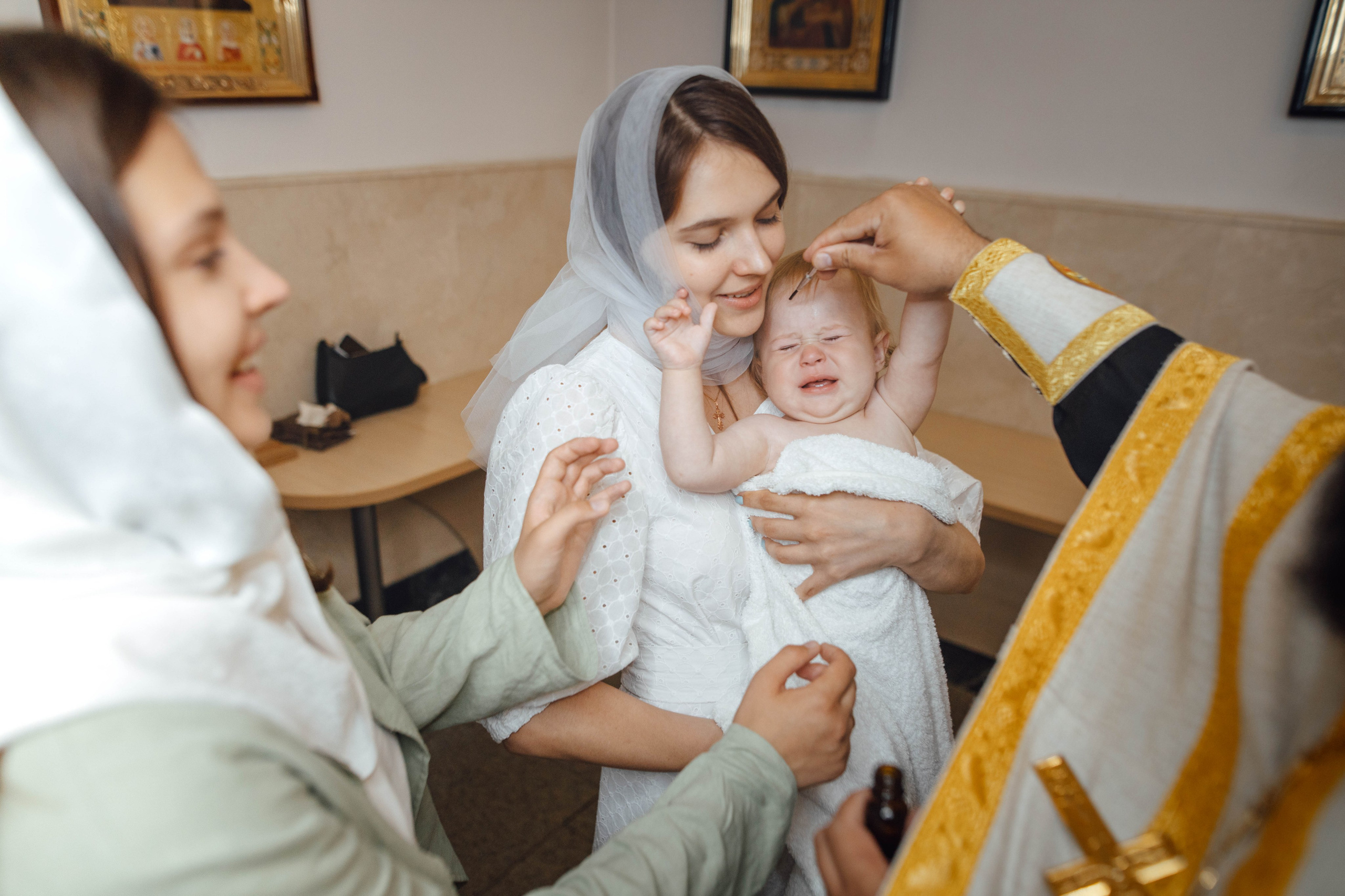 Крещение Льва, храм Марии Магдалины, август 25