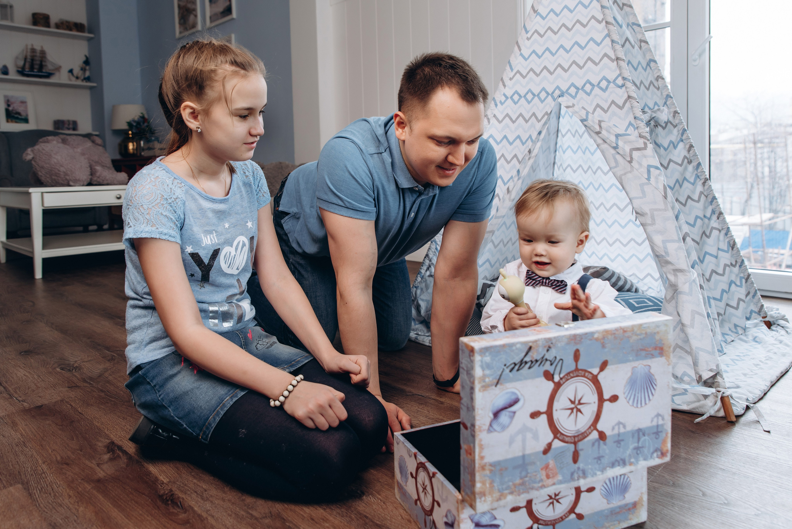 Семейная фотосессия. Фотограф Кирилл Друлин