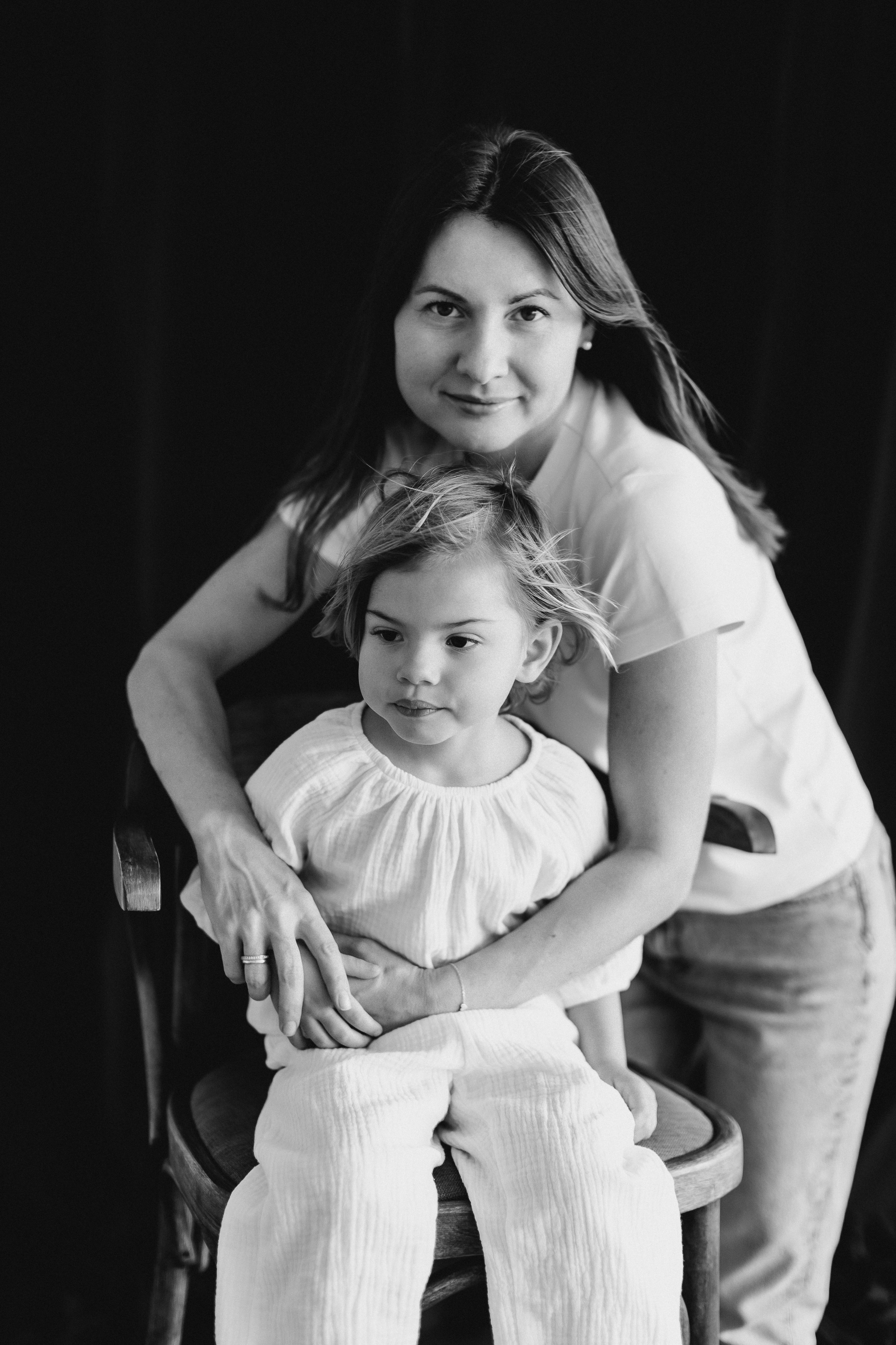 Мама и девочки. Евгения Пелипас