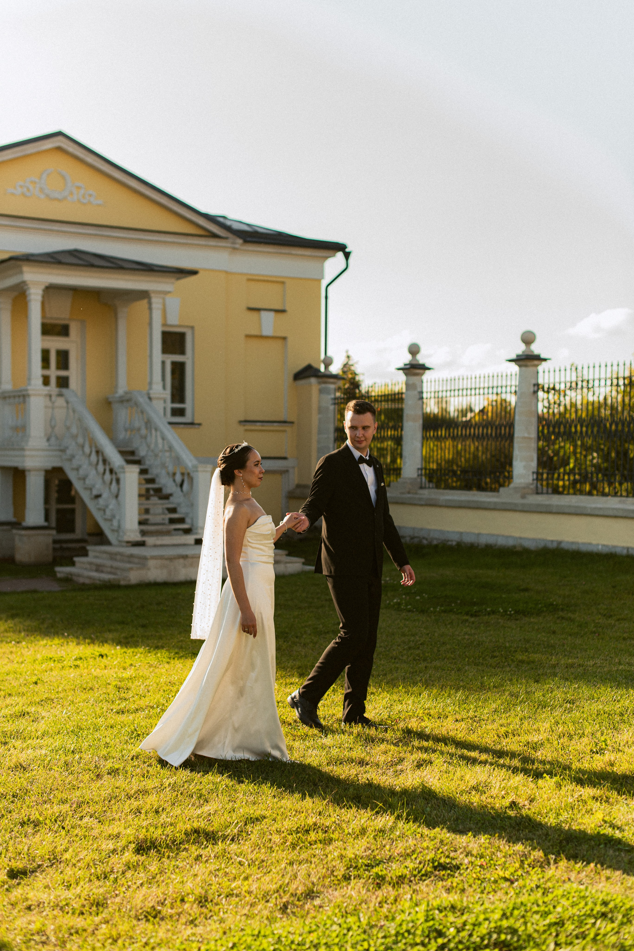 Эстетика усадьбы, свадебная прогулка в Гребнево