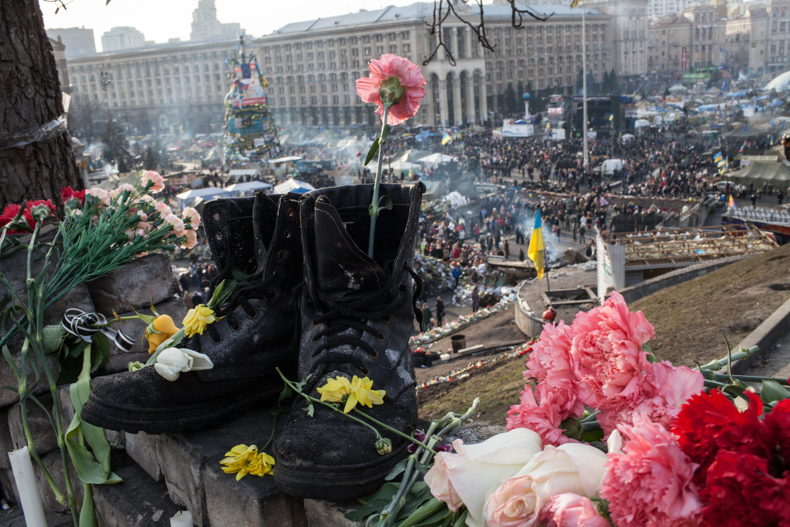 Киев после революции. Фотограф Роман Демьяненко