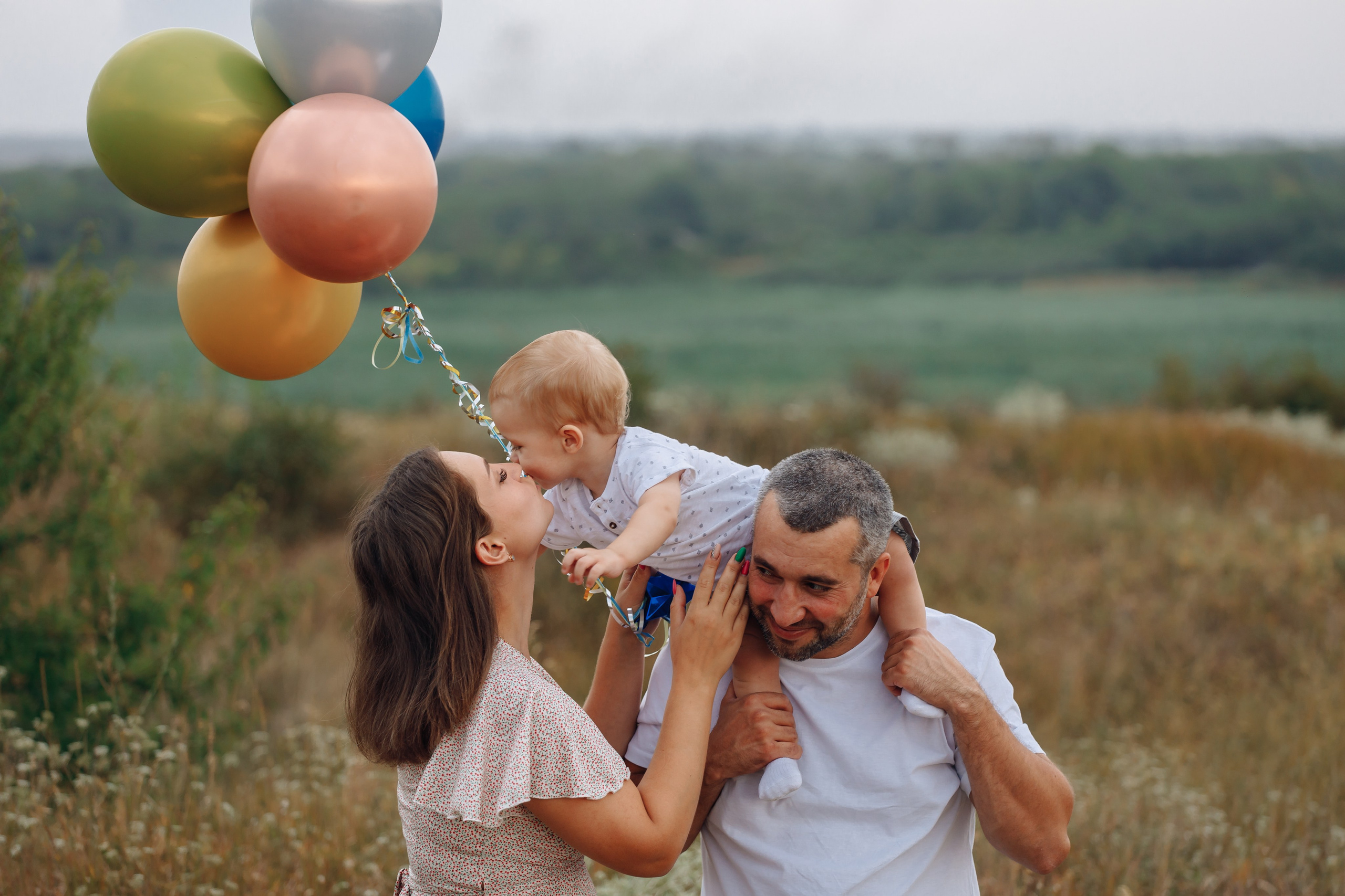 Семейная фотосессия на природе. Свадебный и семейный фотограф в Краснодарском крае Мария Данилкина