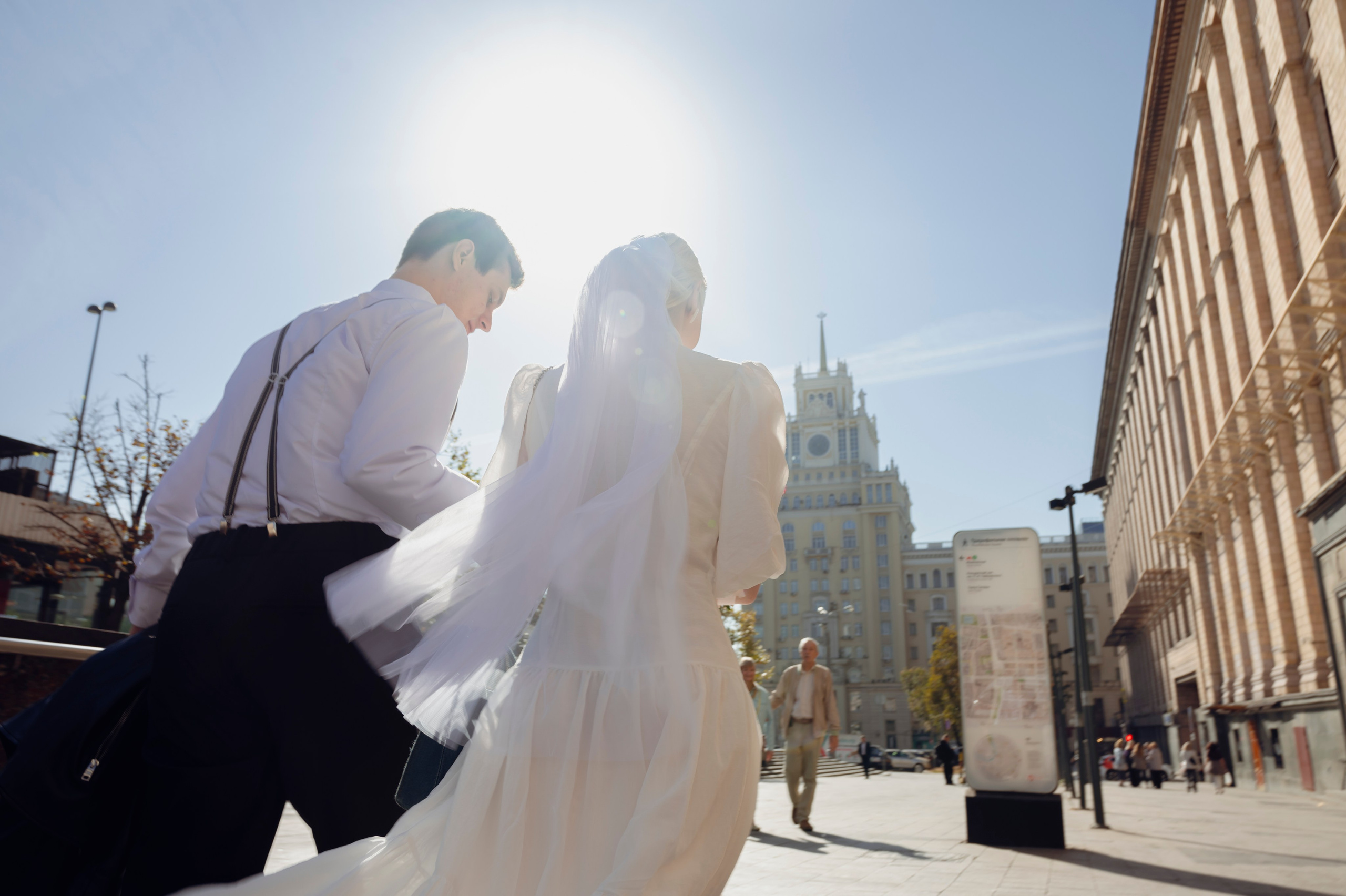 Савёловский ЗАГС (прогулка центр). Фотограф в Москве