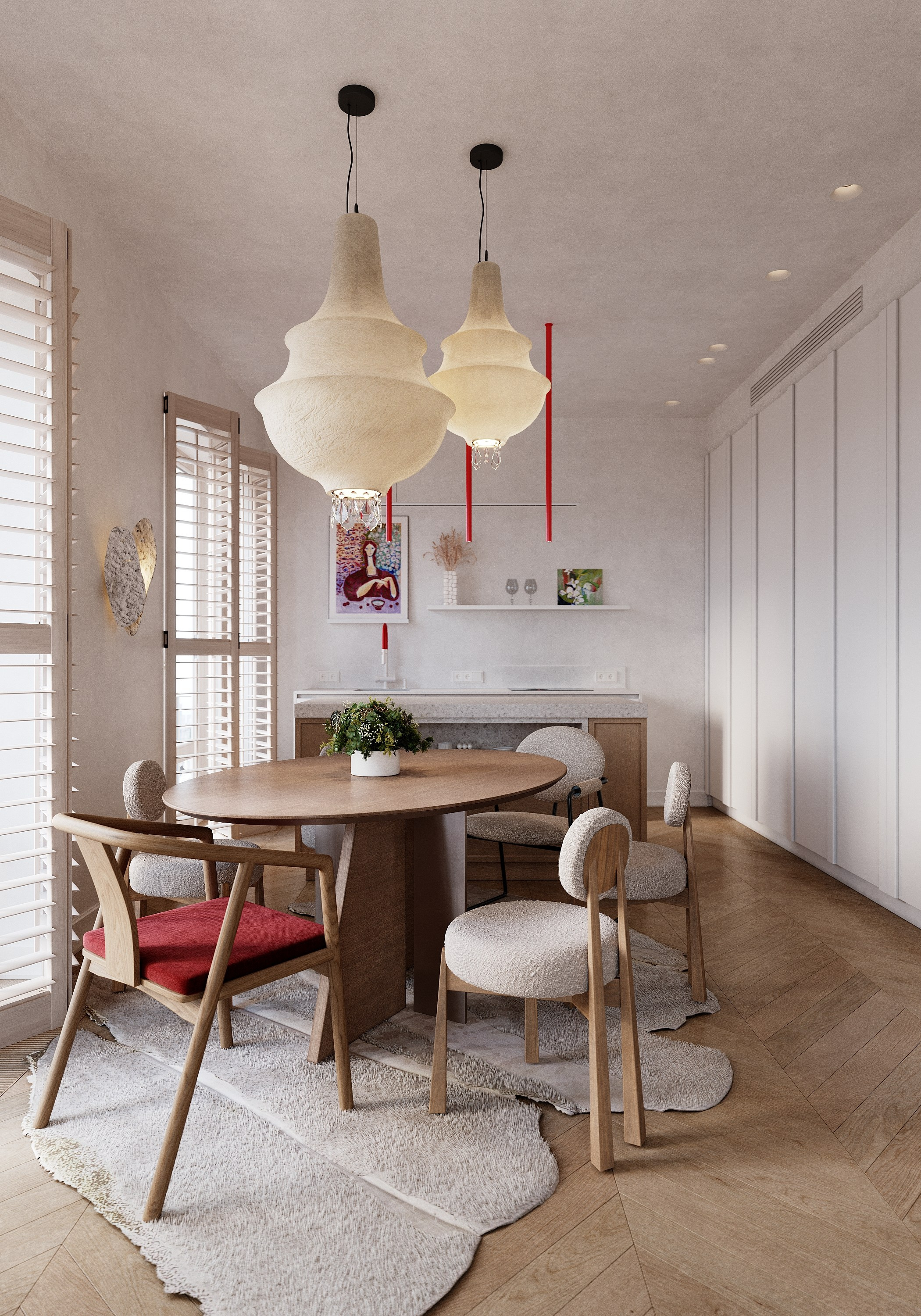 PrimaVera. 3D визуализация интерьера