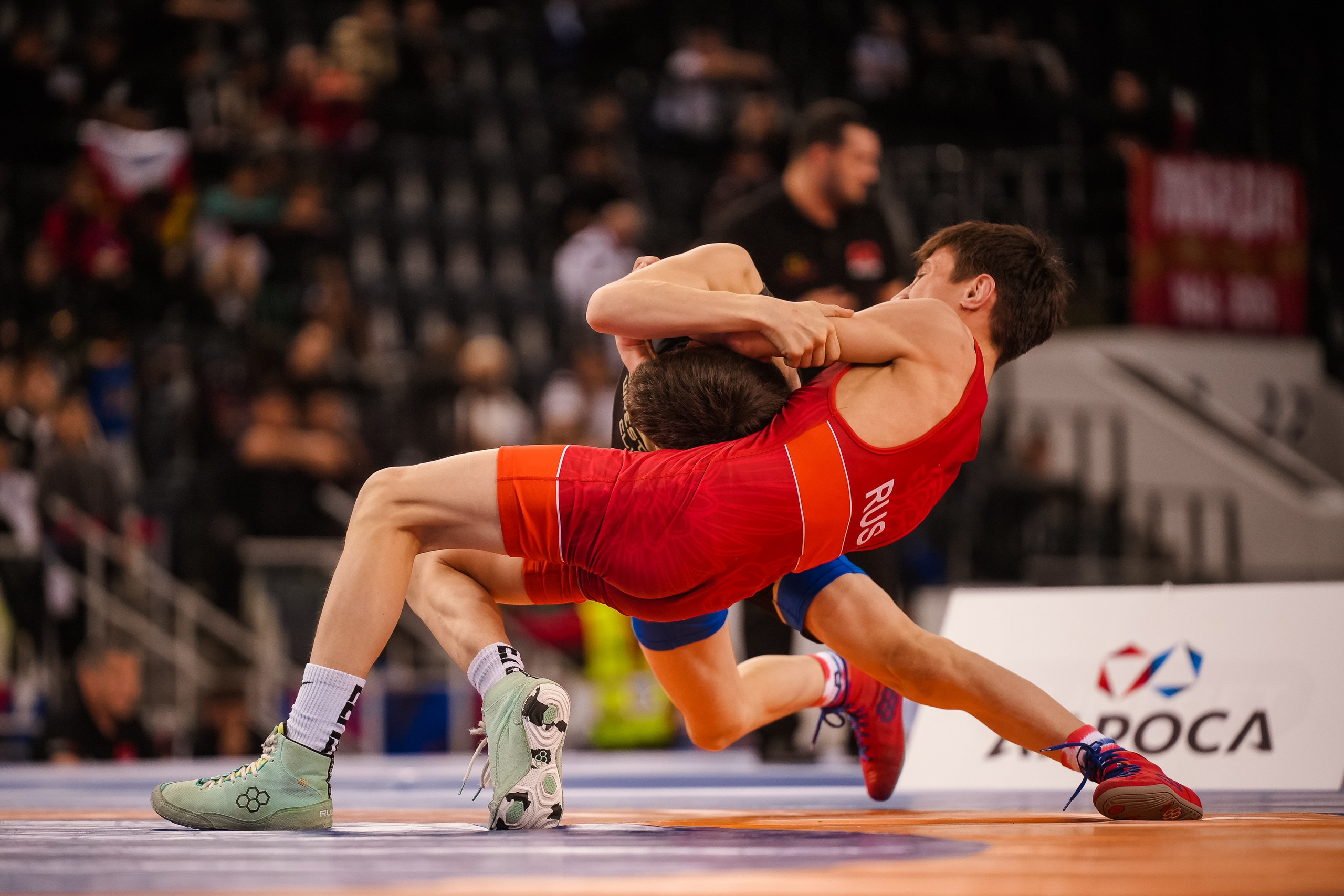 Первенство России по вольной борьбе среди юношей до 16 лет. Красноярск 2025. Фотограф Анна Герман. Красноярск
