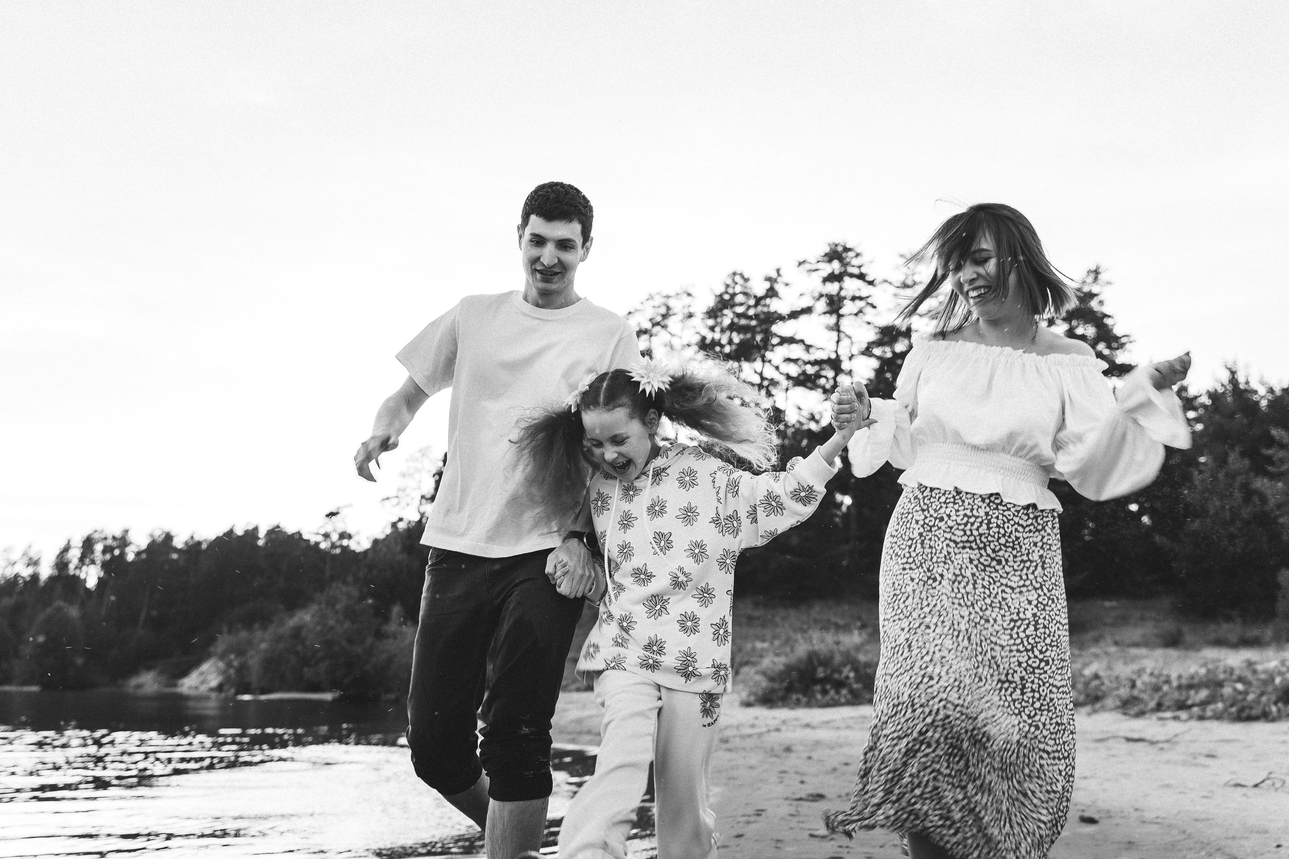 Татьяна и семья. Фотограф Алексей Кутырёв