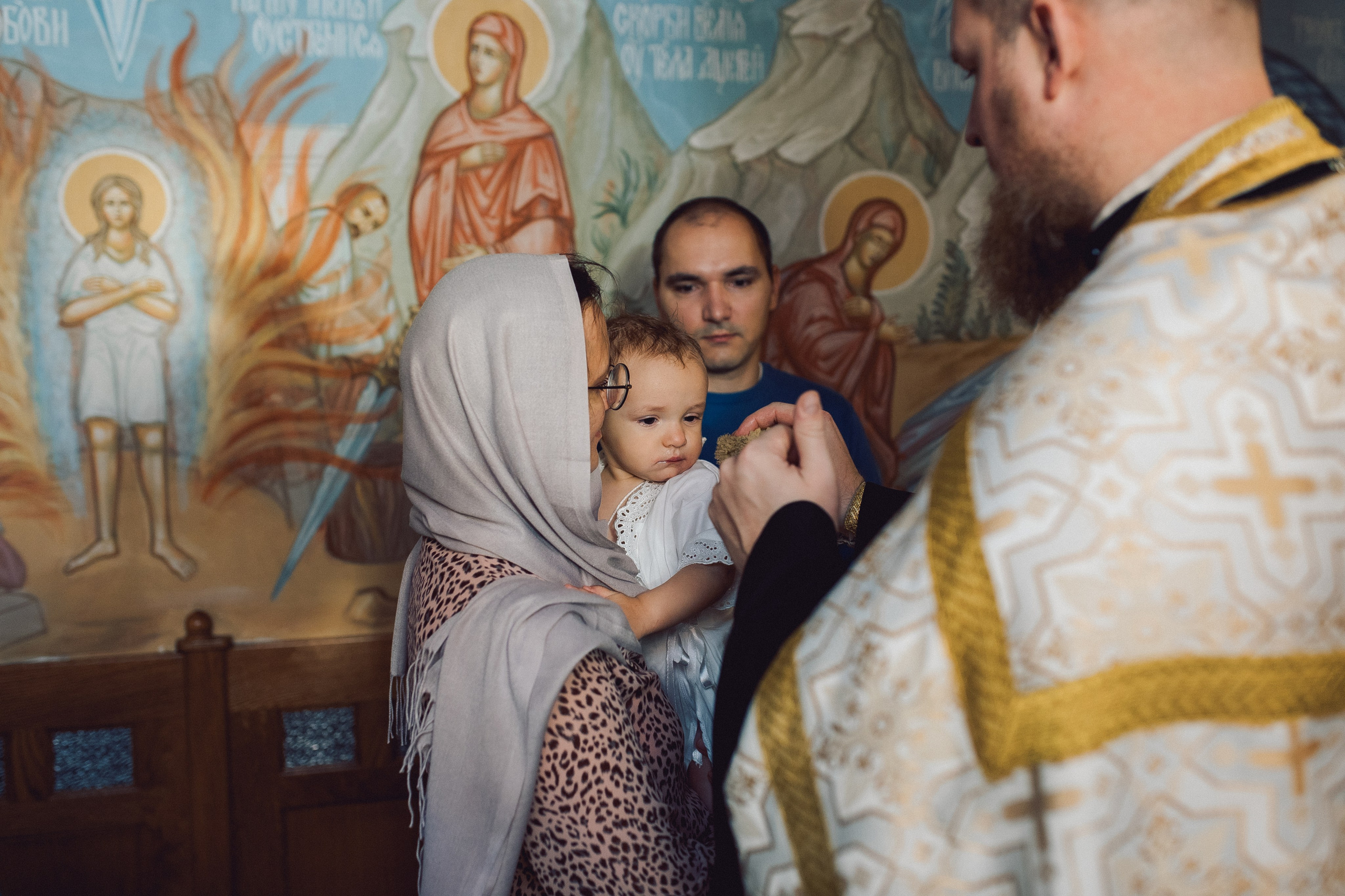 Крещение в Троицком соборе