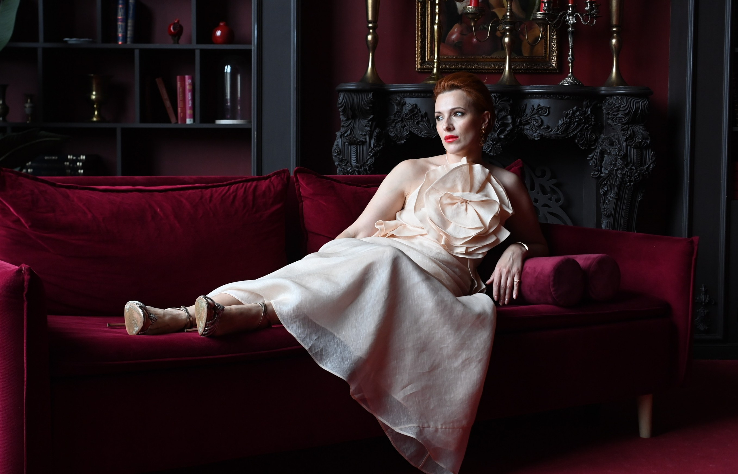 Студийная фотосъёмка Нины. Свадебный и семейный фотограф в Москве Ирина Гончарова