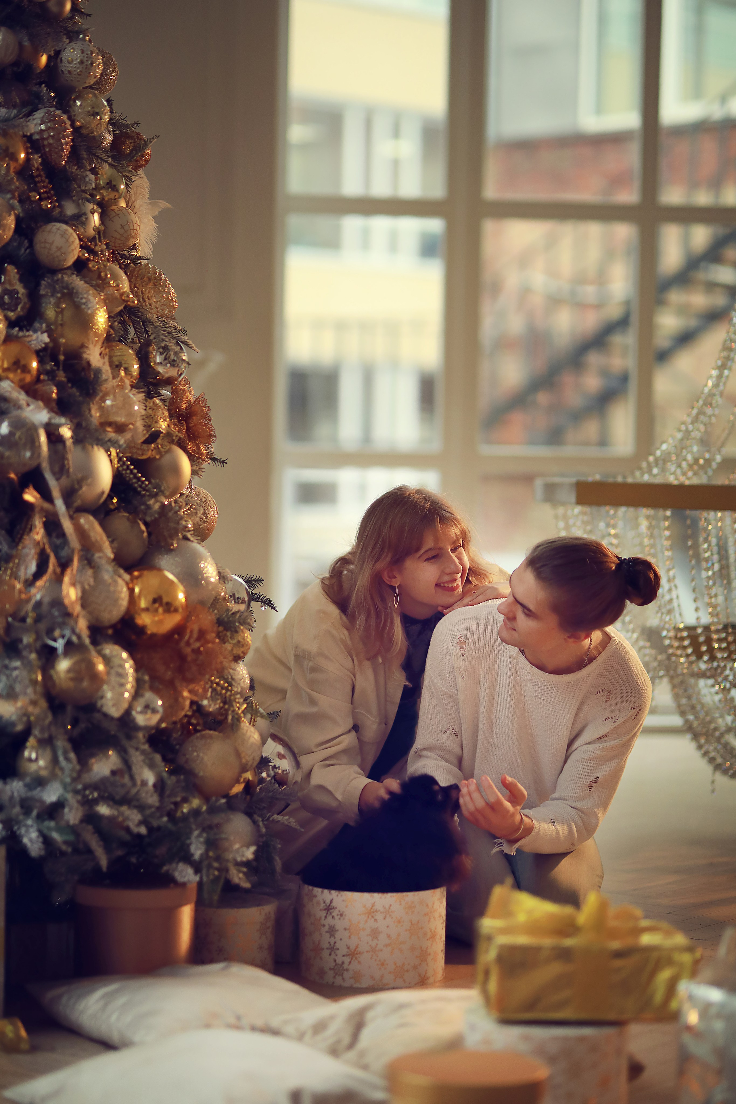 Новый год зал Ника. Фотограф Юлия Рязанова Москва семейный и детский