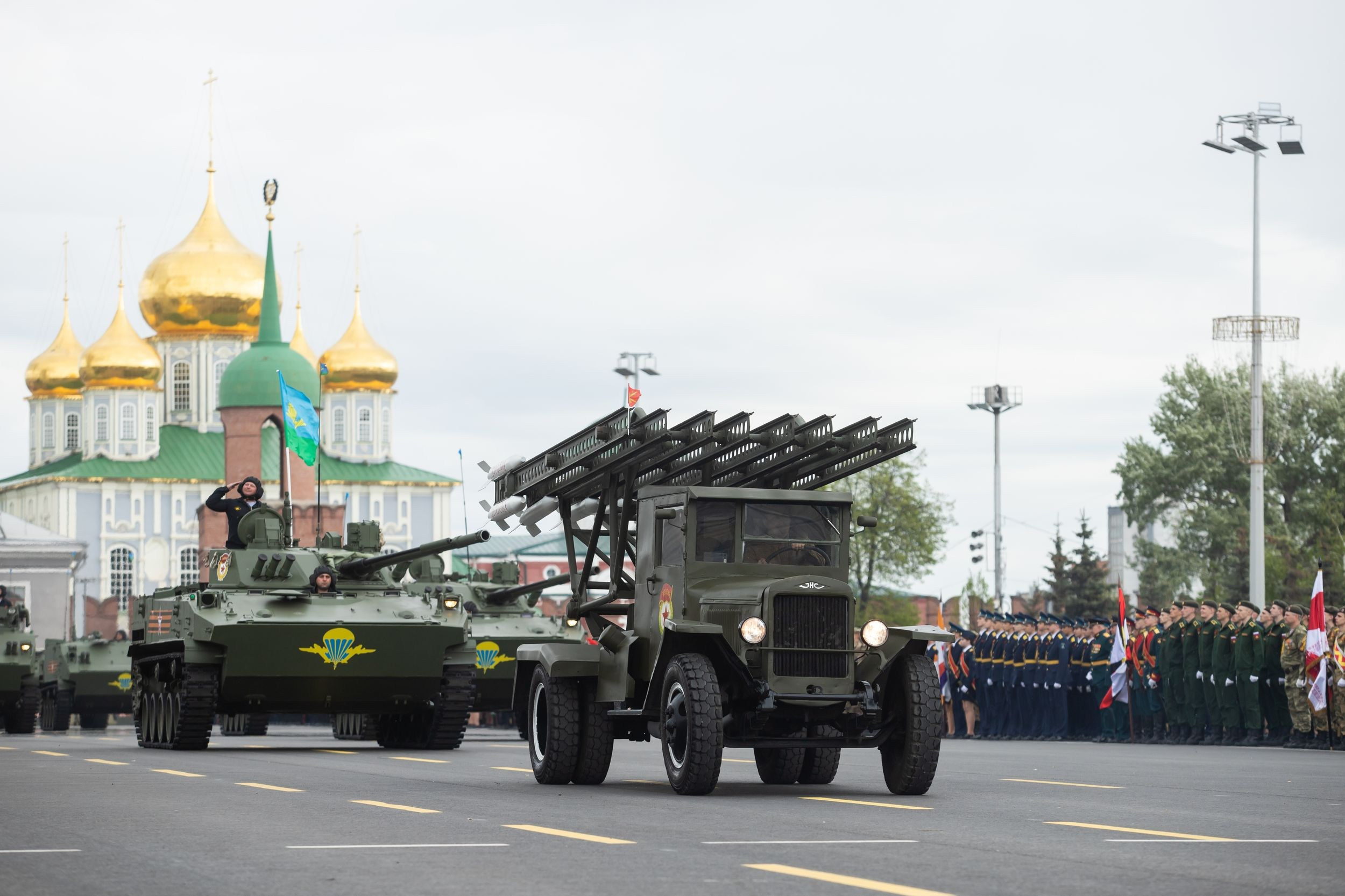 Генеральная репетиция Парада Победы (5 мая 2024). Репортажный фотограф Алексей Пирязев