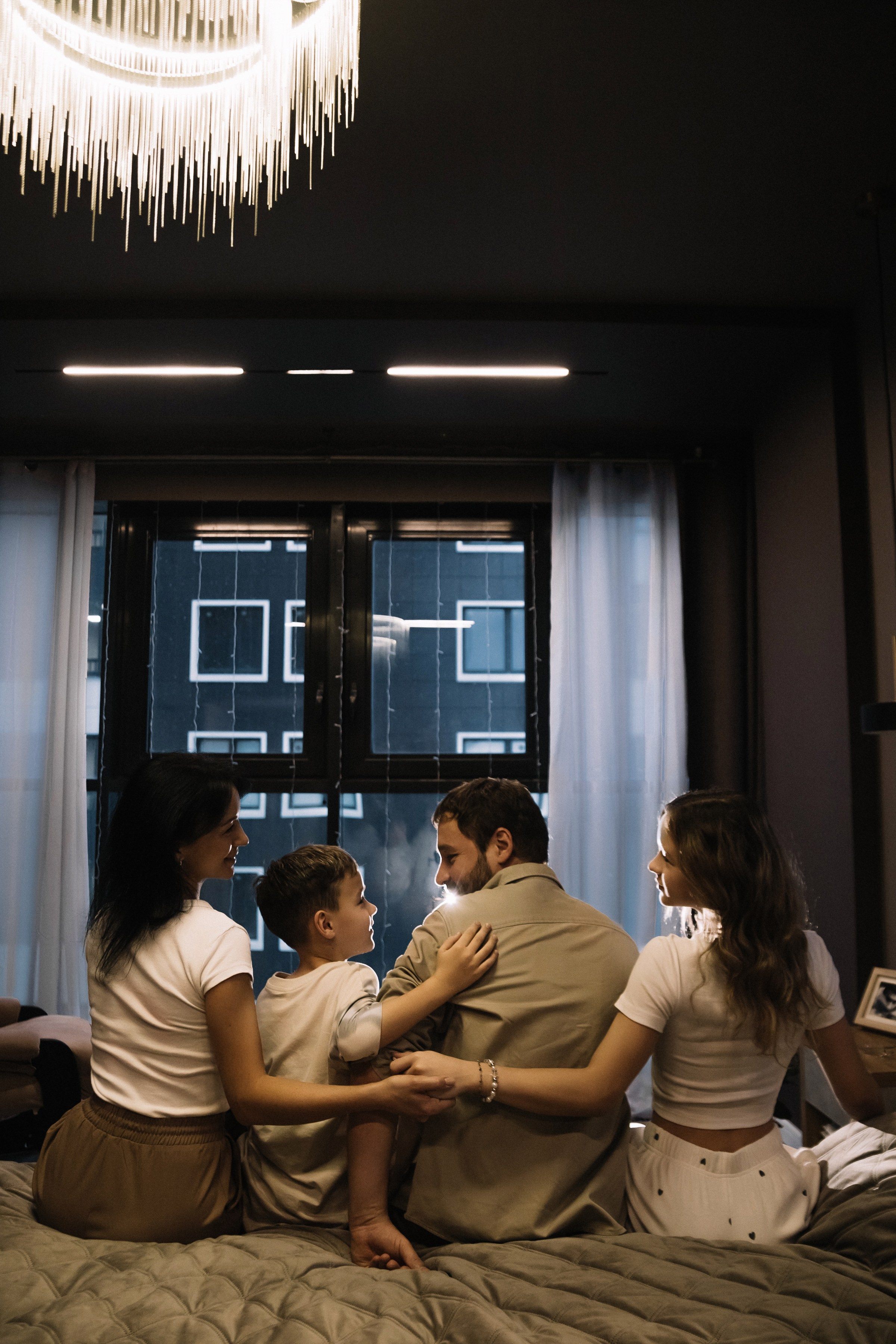 Семейная новогодняя. Семейный фотограф, свадебный фотограф, женский портрет в Санкт-Петербу