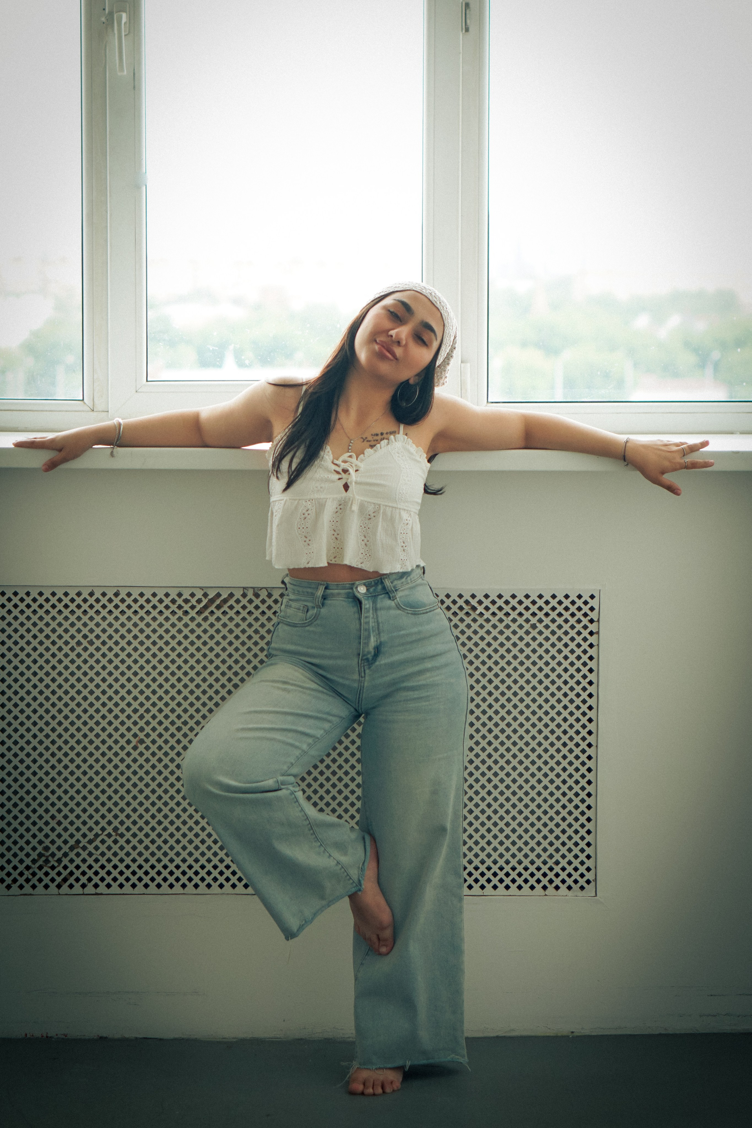 Уля портреты студия + улица. Фотограф Москва — Полина Робин