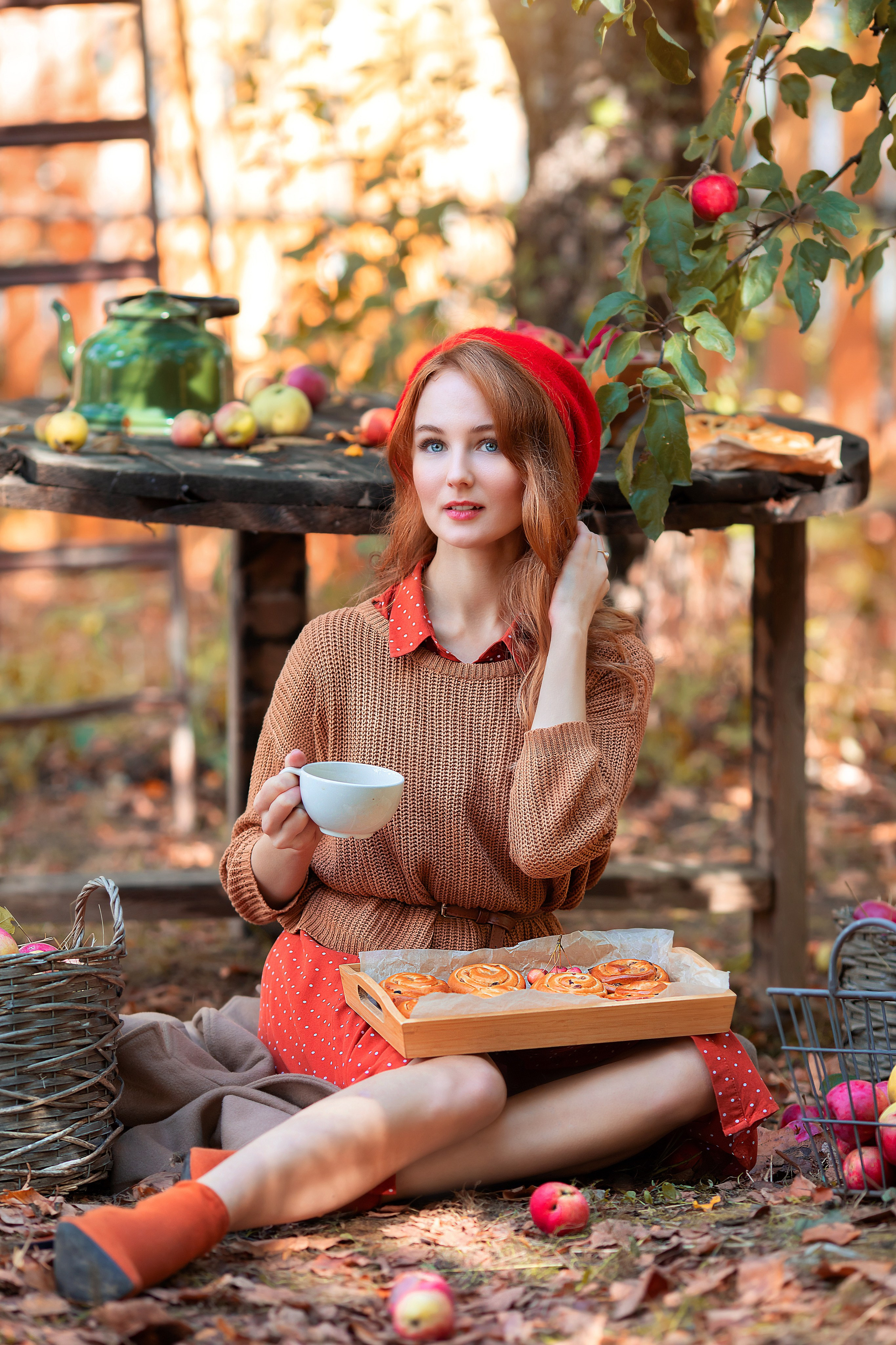Женские портреты и тематические фотосессии в  Долгопрудном и Москве. Детский и семейный фотограф Ольга Князева Москва и Московская область
