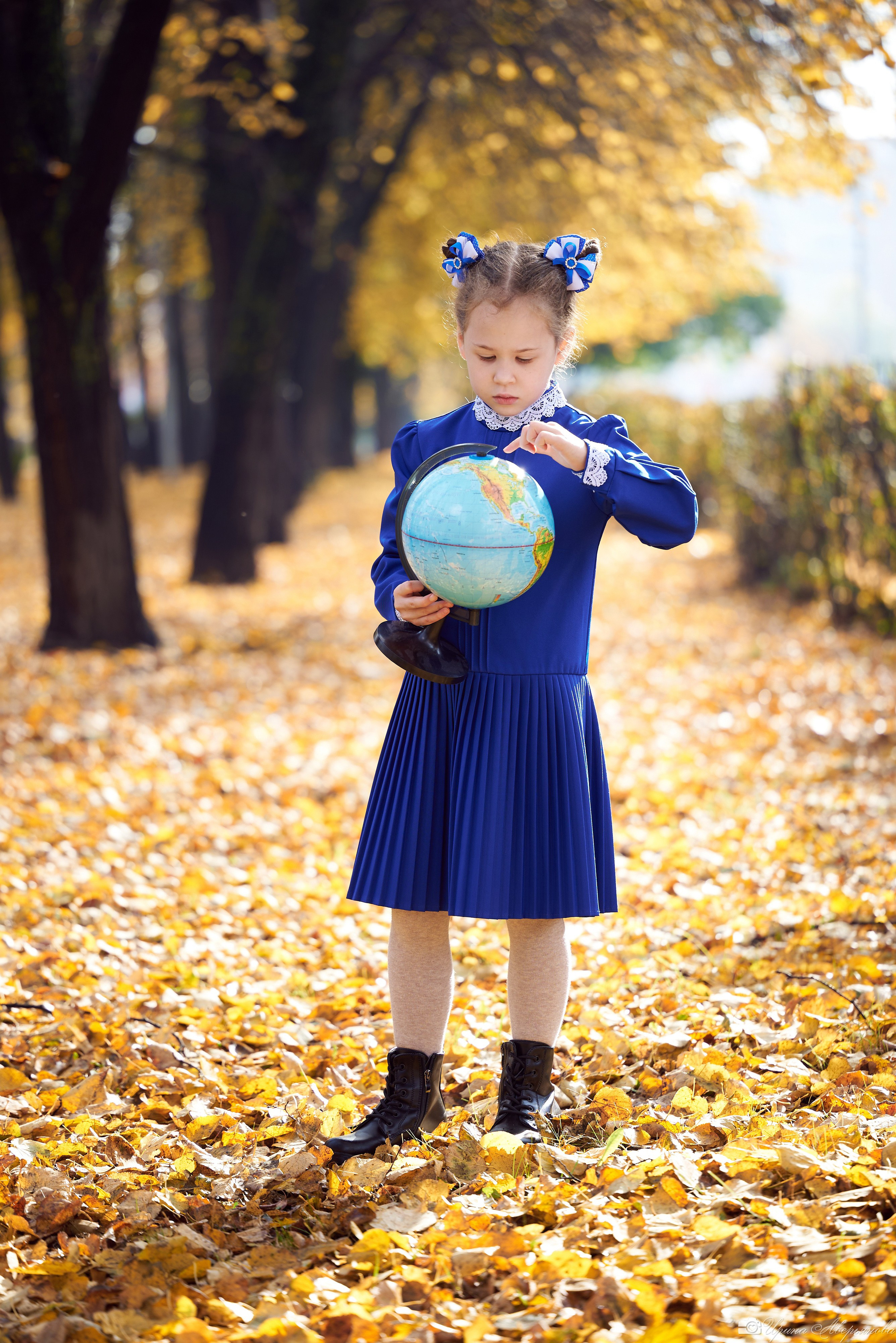 Осенняя школьная фотосессия. Фотограф в Ульяновске Ирина Аверьянова