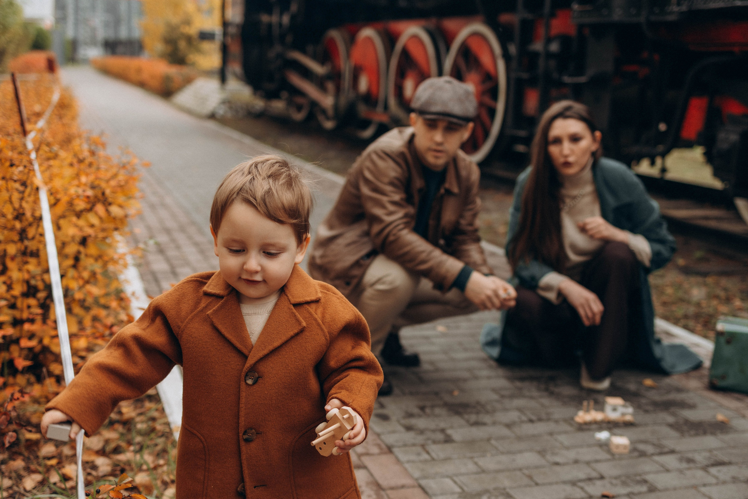 Любовь и паровозы. Семейный и женский фотограф в Москве Коновалова Олеся