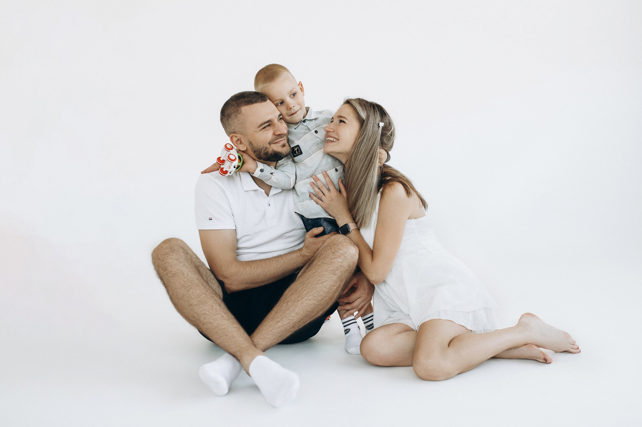 Катя, Владимир и Вовочка. Свадебный и студийный фотограф Ирина Котикова