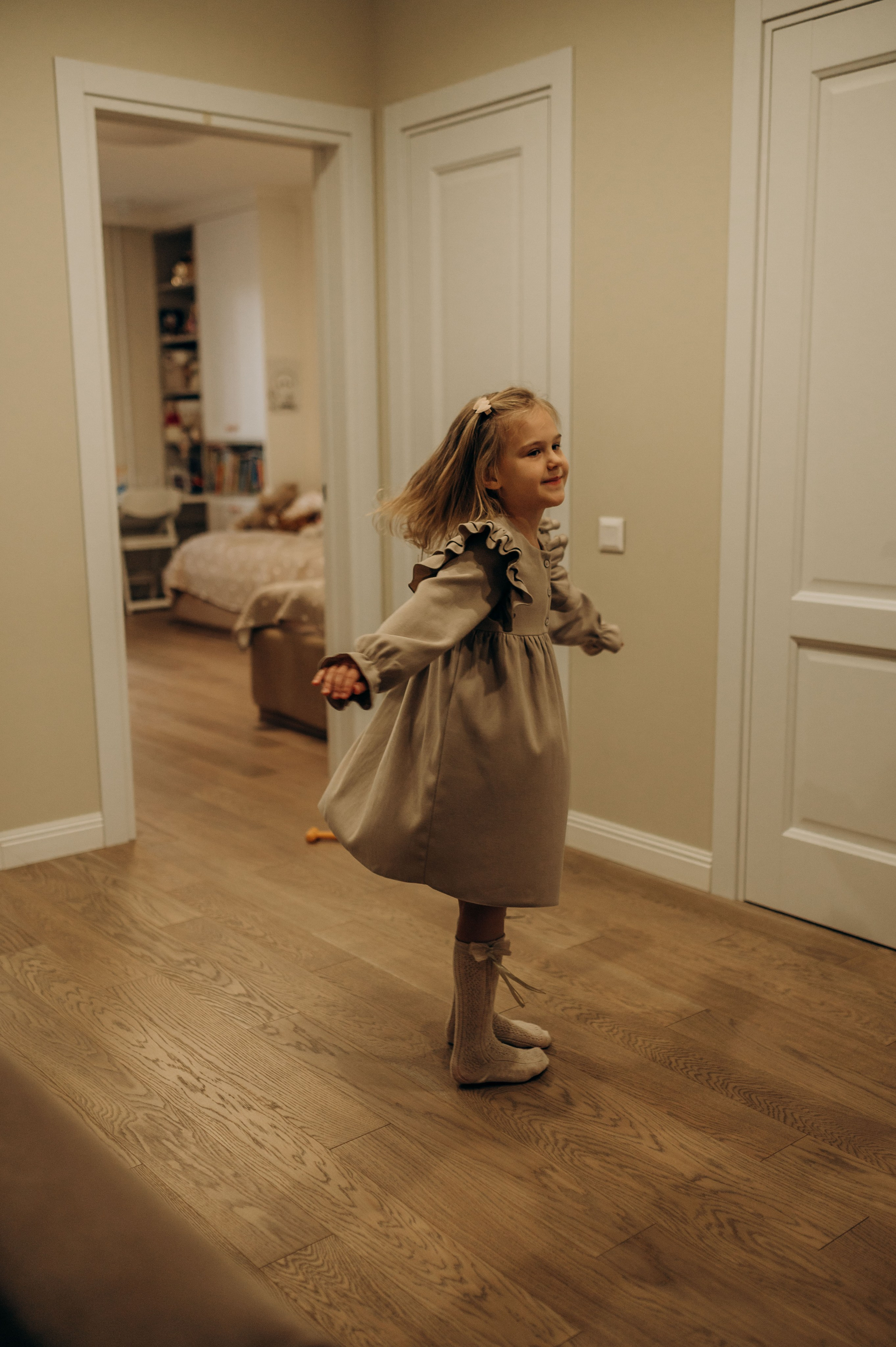 Годик младшей сестрёнке. Семейный фотограф в Домодедово и Москве Елена Пичугина