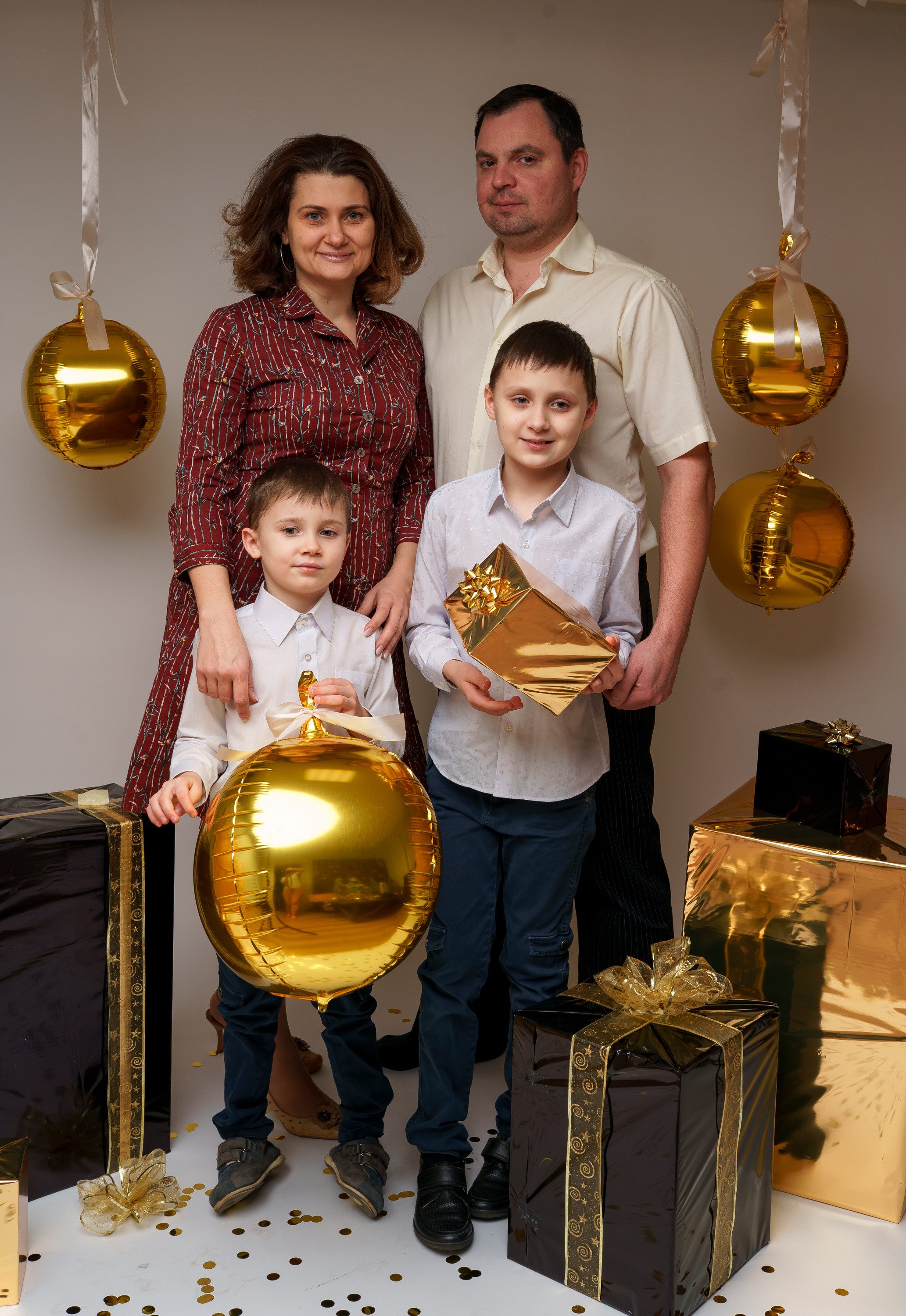 Новогодний фотодень. Детский, семейный фотограф: newborn, беременность, годовасие, репортаж. Москва