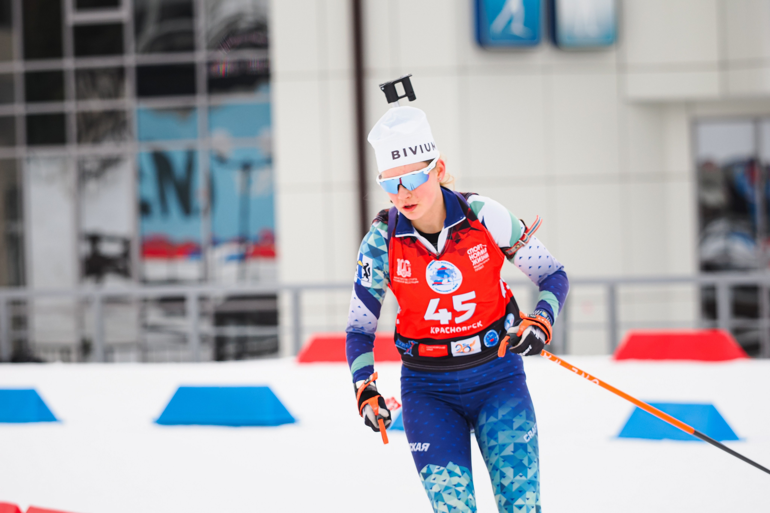 Биатлон / Первенство России. Репортажный фотограф Алексей Козьмин