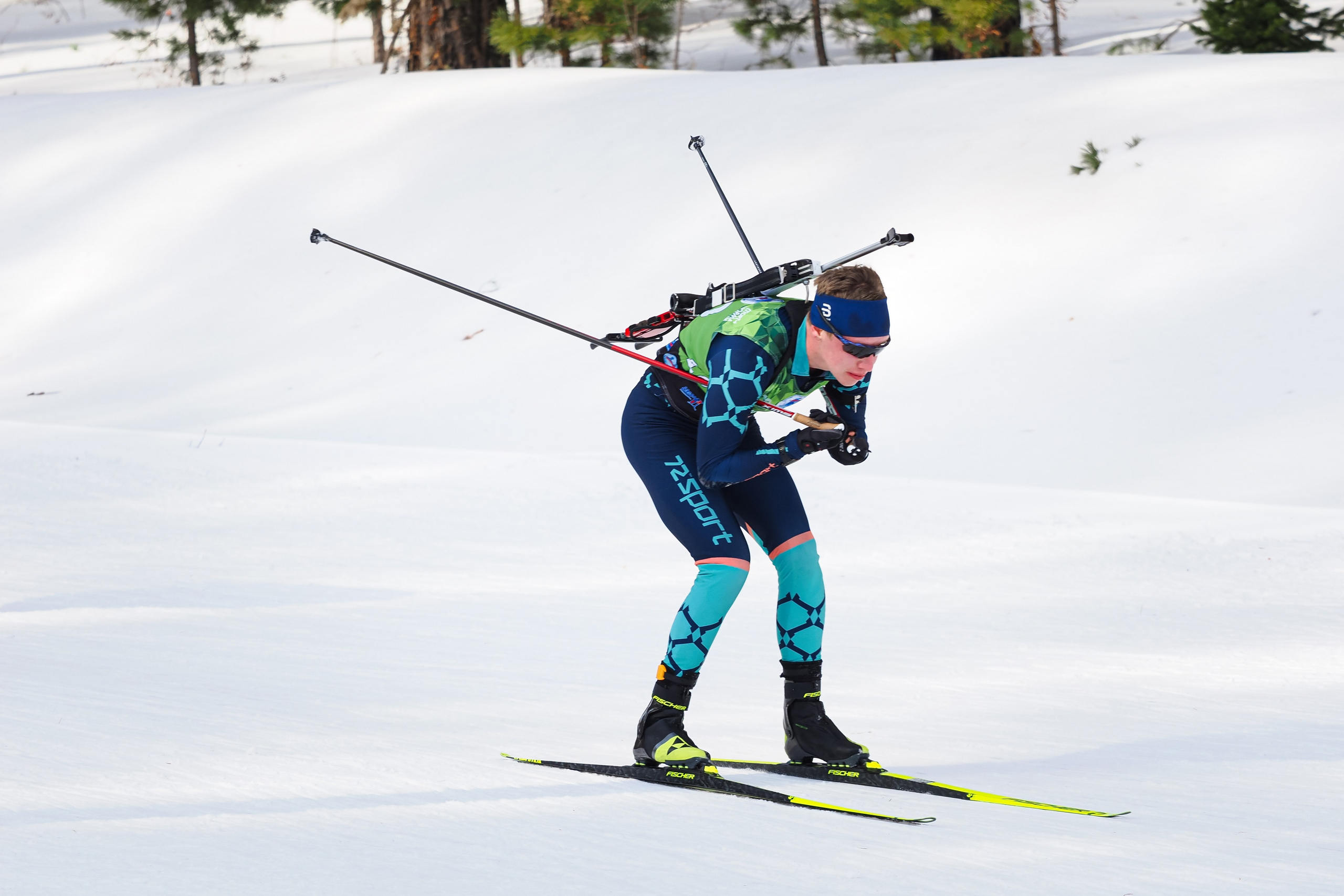 Биатлон / Первенство России. Репортажный фотограф Алексей Козьмин