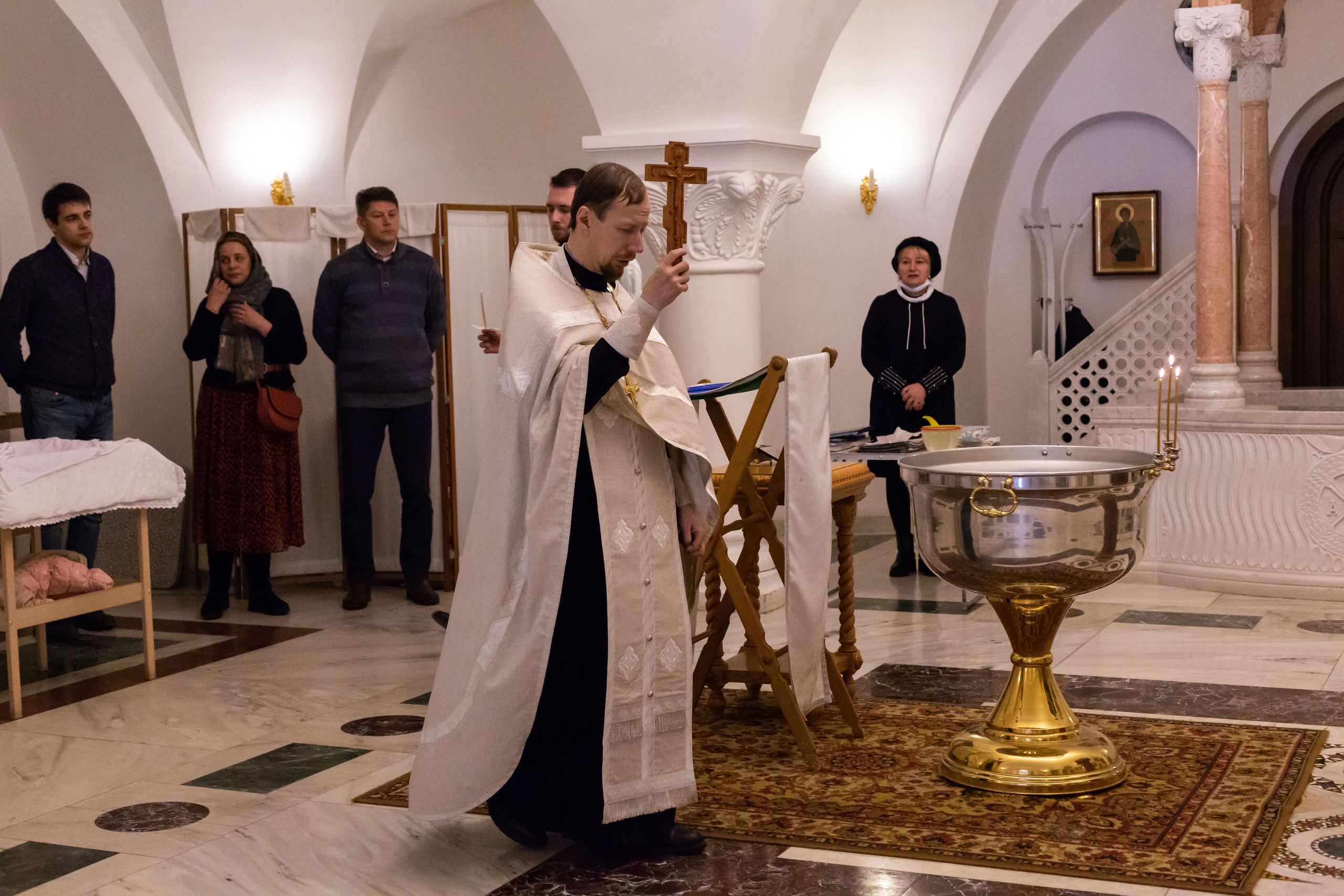 Крещение малышки Арины. Семейный и детский фотограф в Москве Олеся Сухова