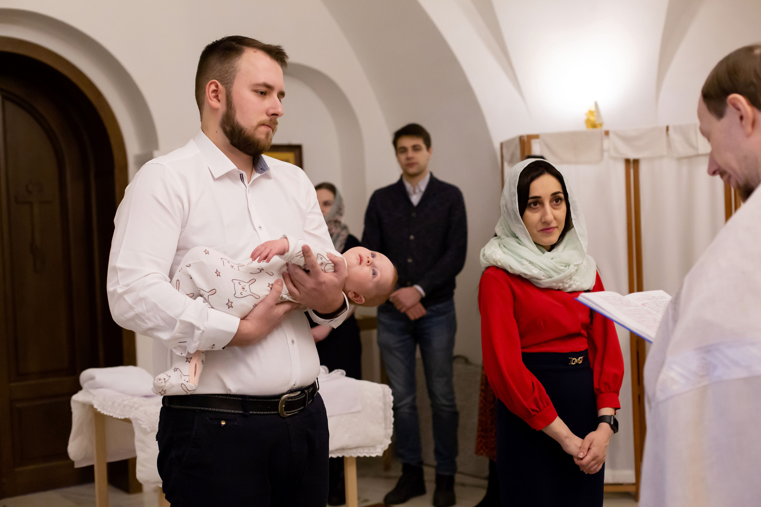 Крещение малышки Арины. Семейный и детский фотограф в Москве Олеся Сухова