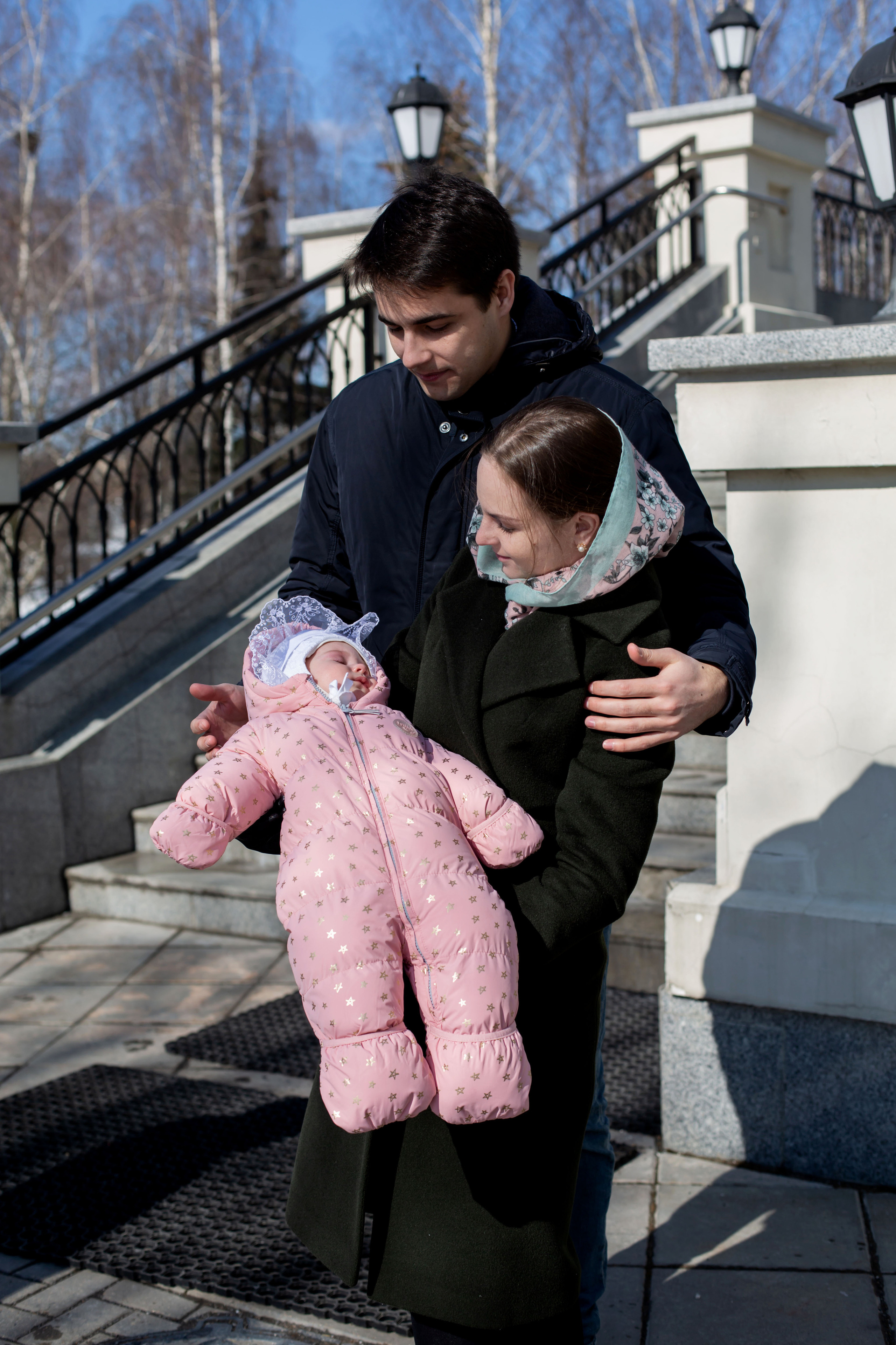 Крещение малышки Арины. Семейный и детский фотограф в Москве Олеся Сухова