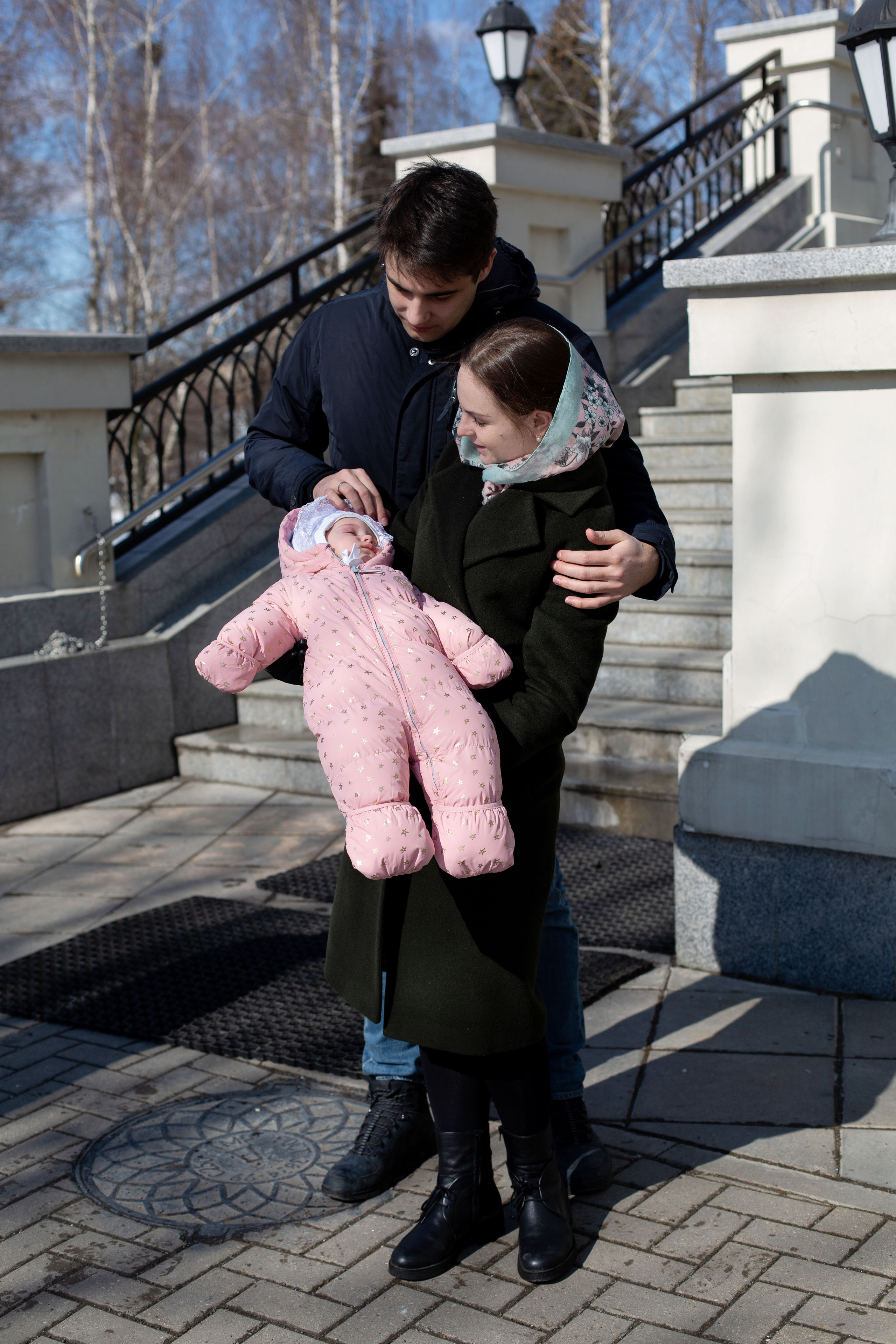 Крещение малышки Арины. Семейный и детский фотограф в Москве Олеся Сухова