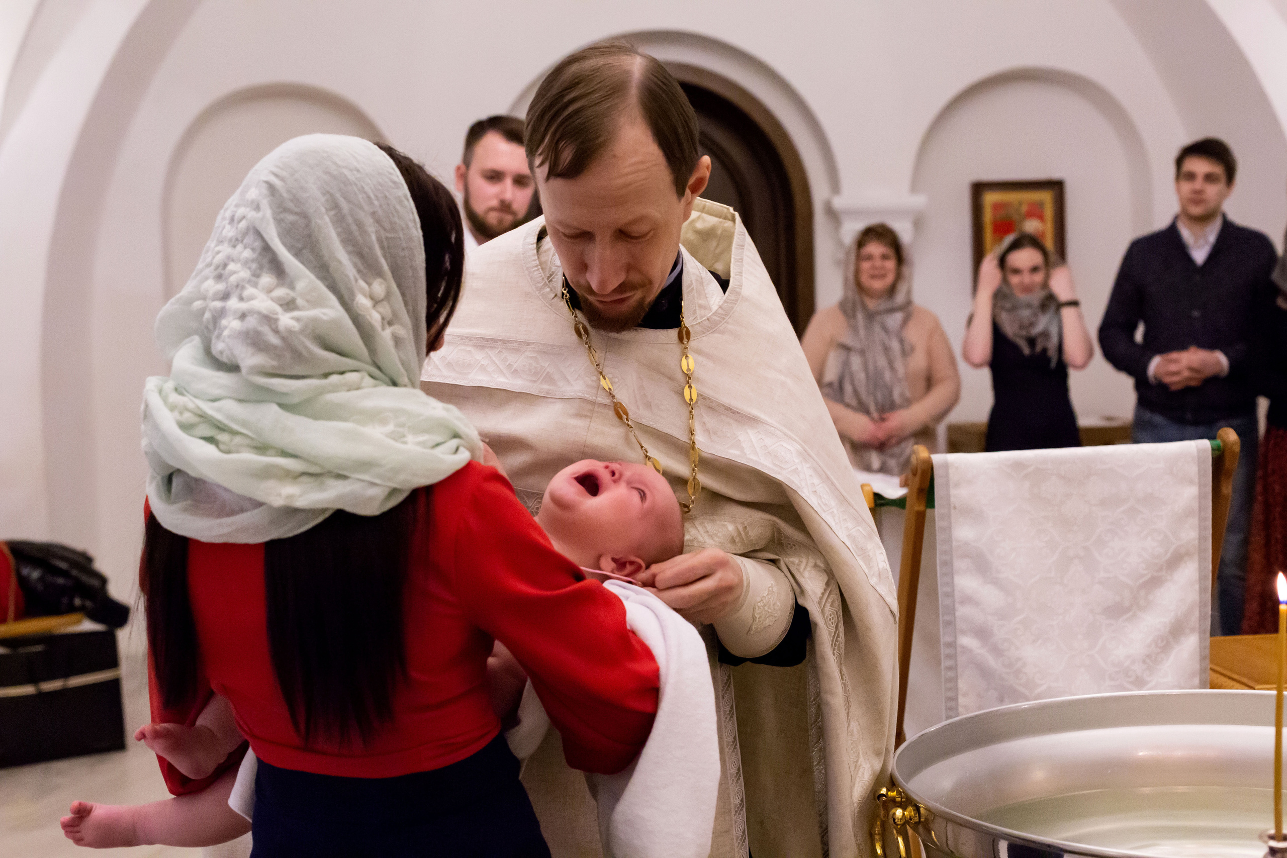 Крещение малышки Арины. Семейный и детский фотограф в Москве Олеся Сухова