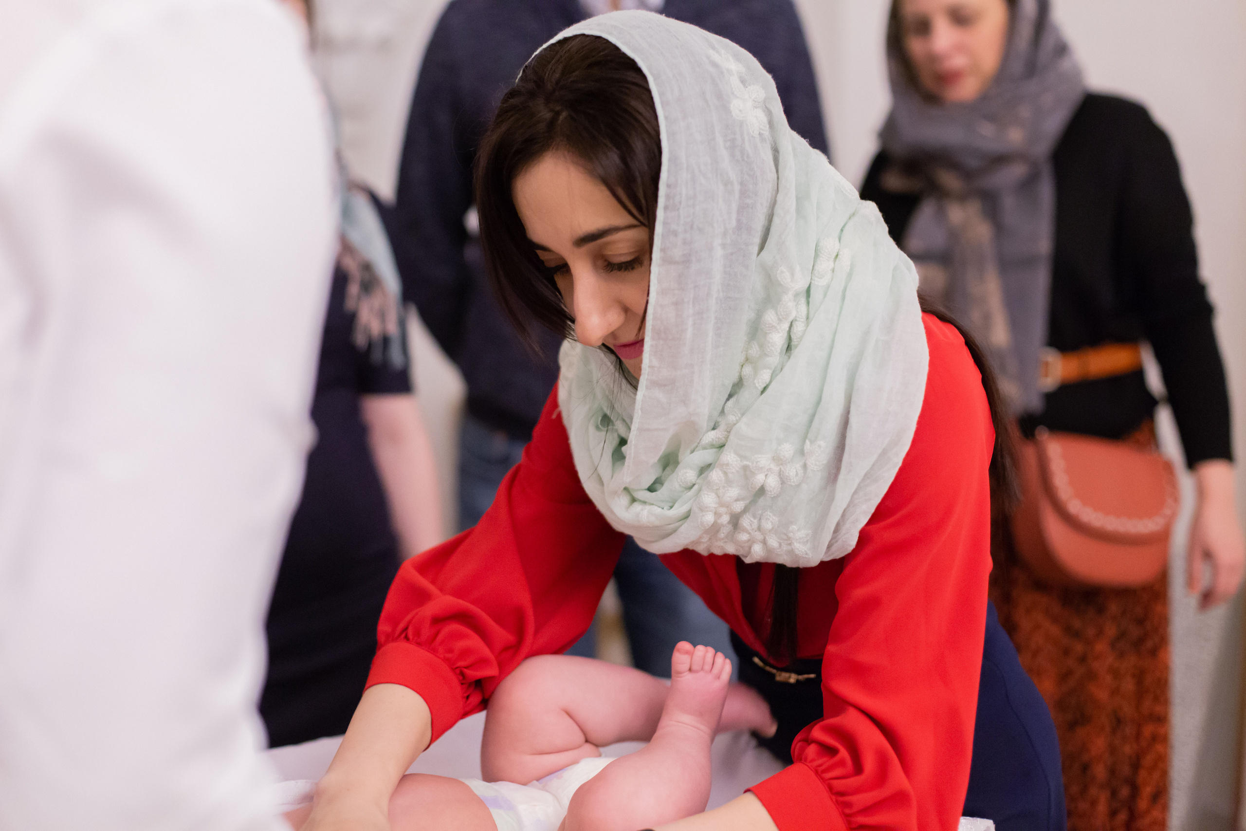 Крещение малышки Арины. Семейный и детский фотограф в Москве Олеся Сухова