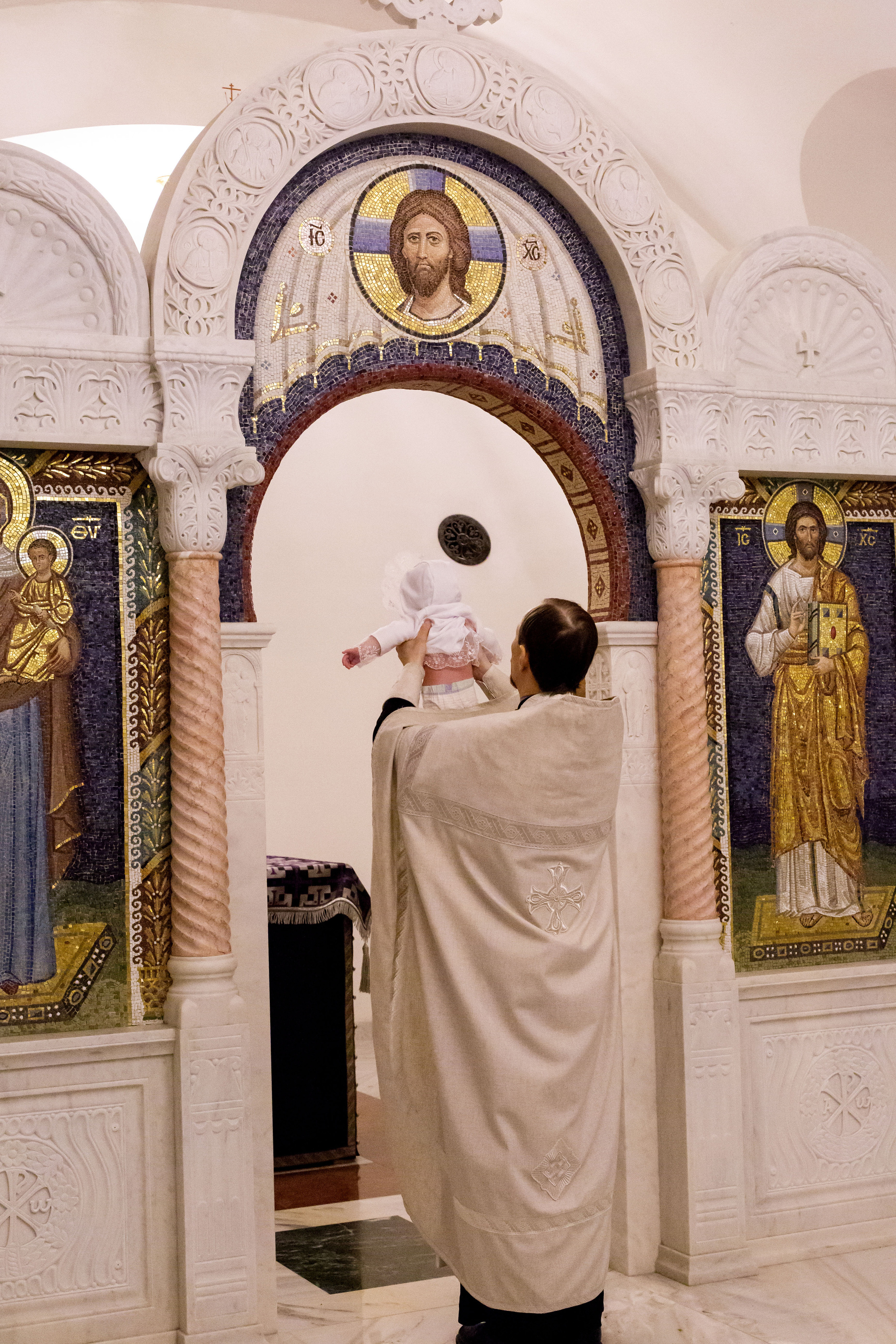Крещение малышки Арины. Семейный и детский фотограф в Москве Олеся Сухова