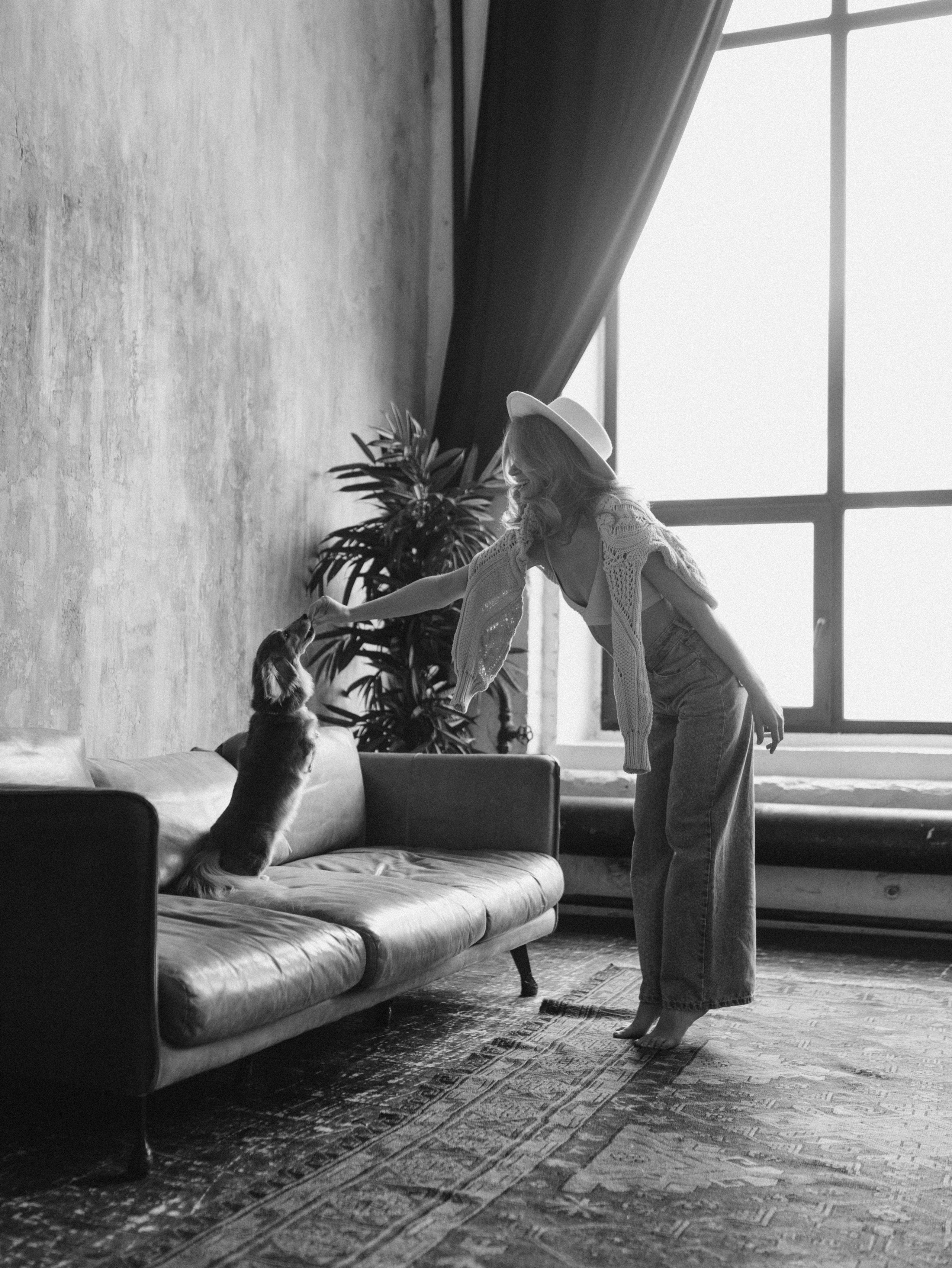 Лимон и Аня. Фотограф-анималист в Москве Кириллова Татьяна