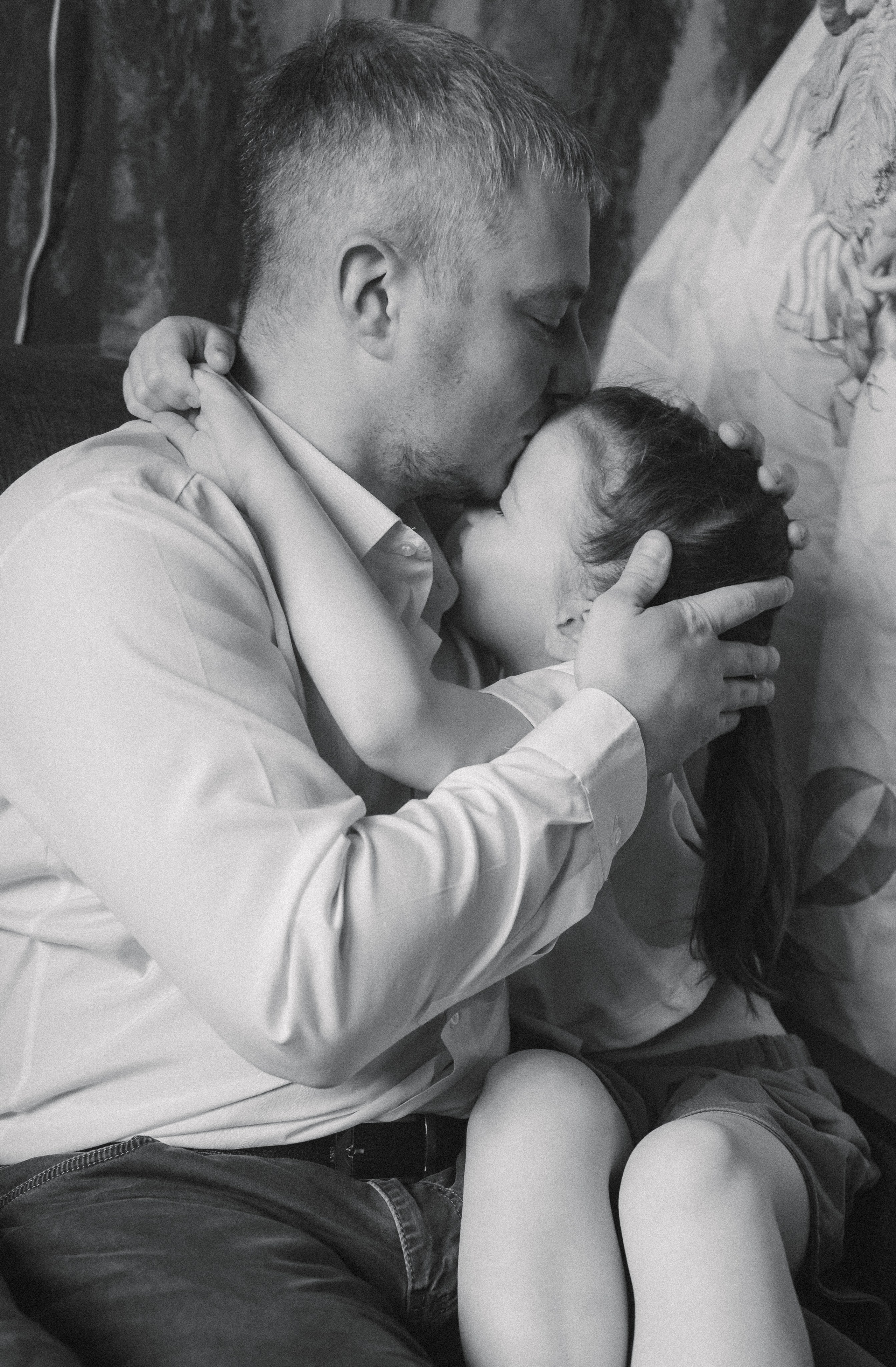 Домашняя съемка с малышом 2 месяца. Семейный фотограф Тюмень