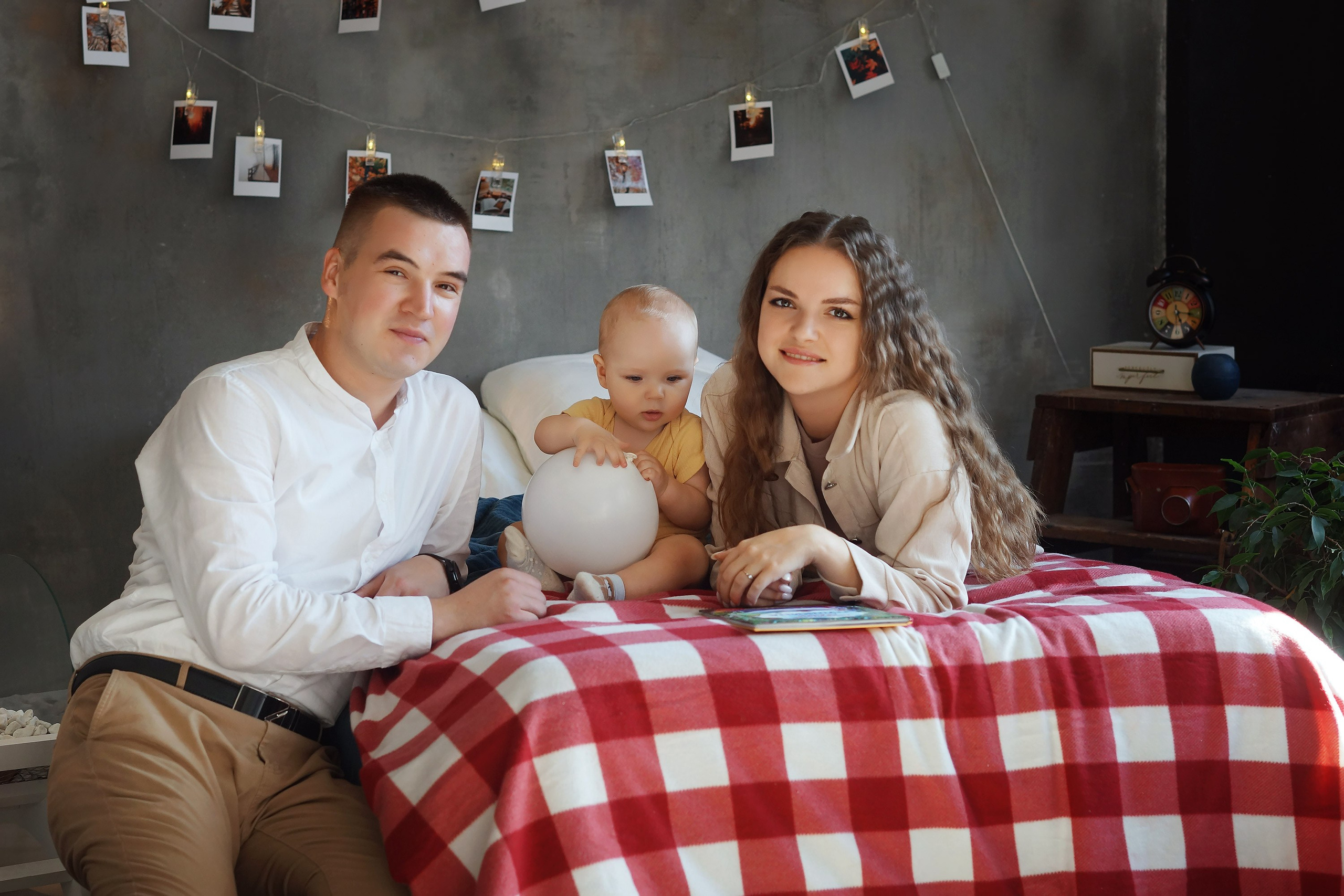 Семейная съёмка. Студийная. Семейный фотограф г. Новокузнецк Юлия Машникова