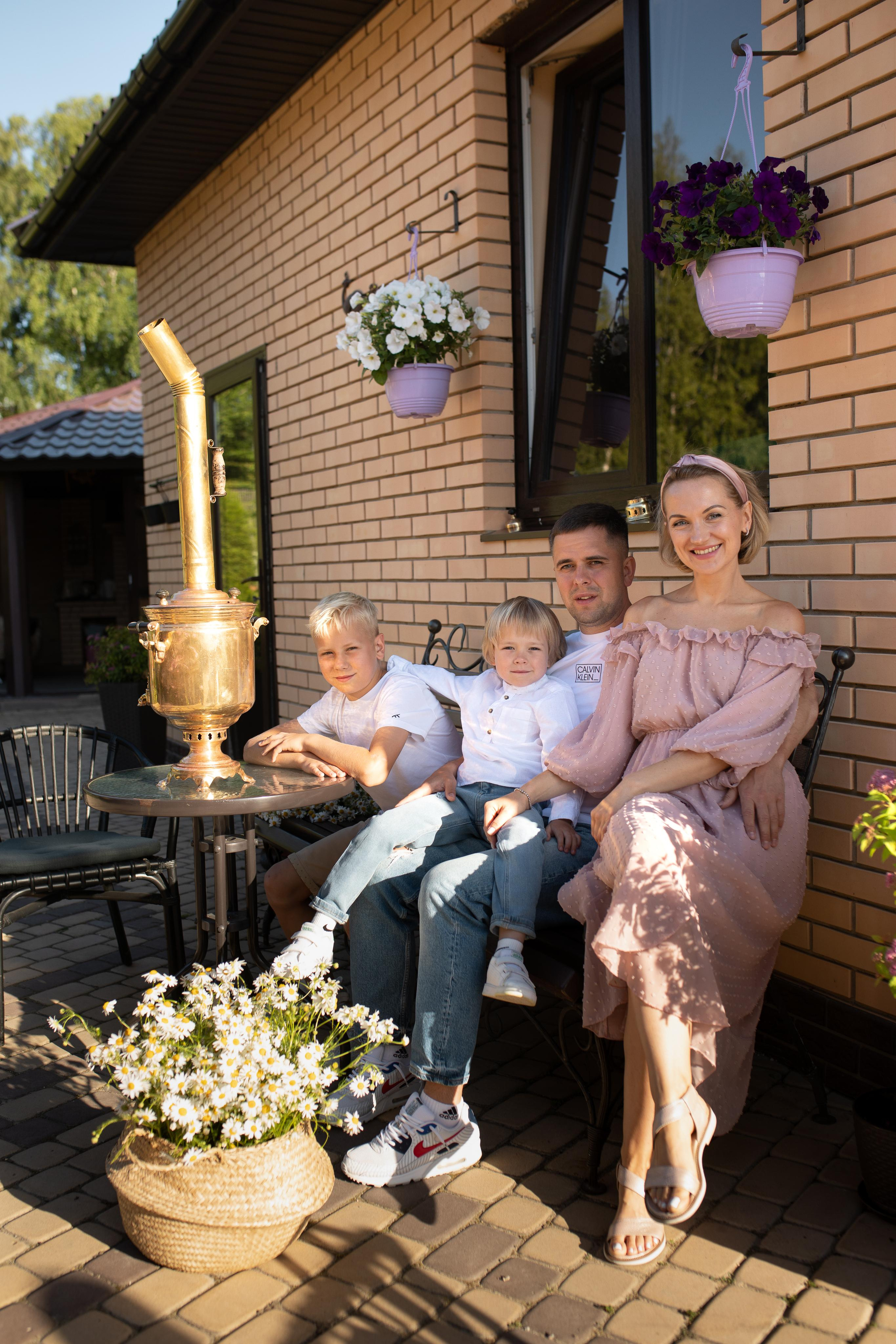 Съемка для семьи Анастасии. Женский семейный фотограф Тула Москва Захарова Анна