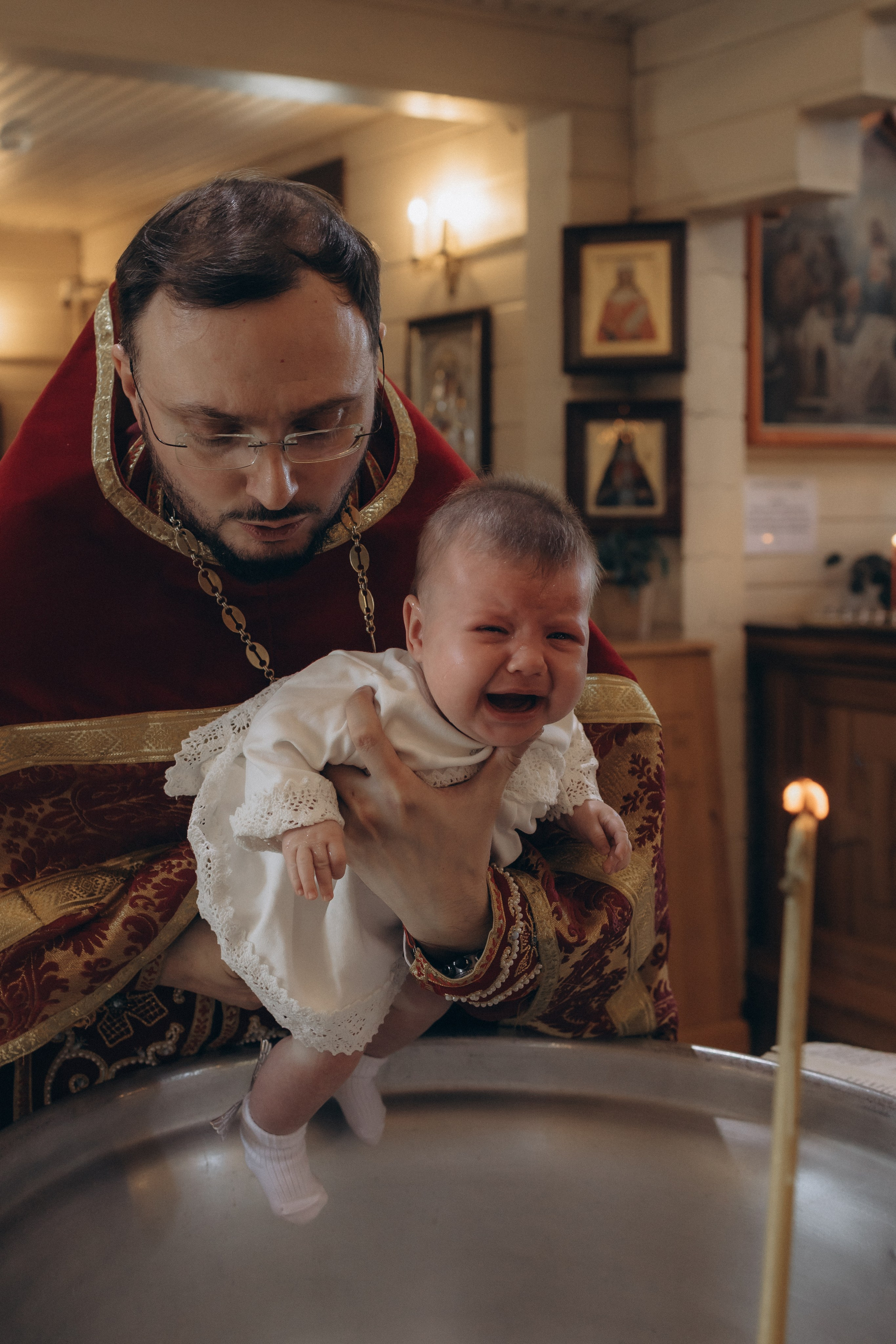 Таинство Крещения. Семейный фотограф в Санкт-Петербурге Мария Соколова