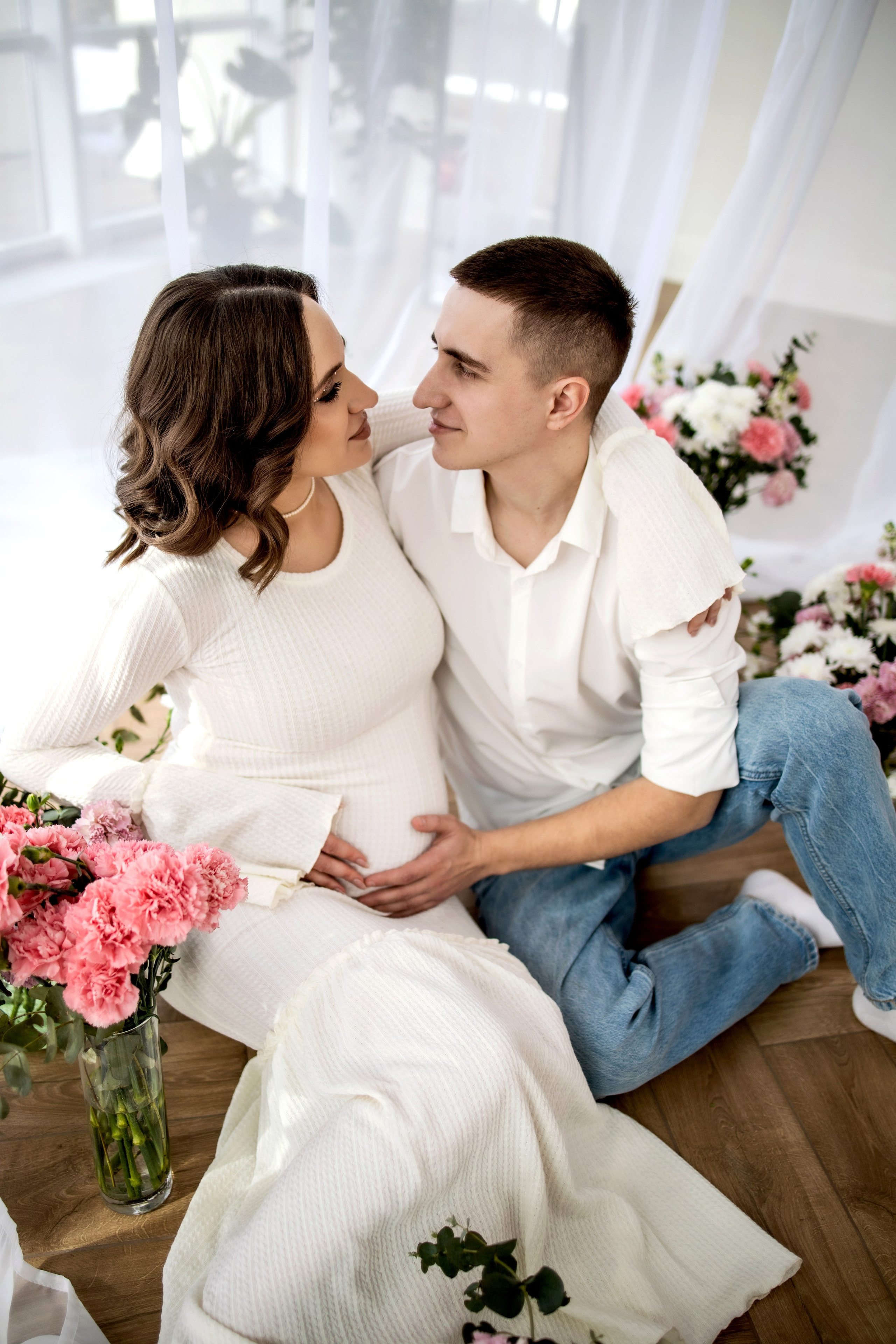 Вова, Диана и Вероника в ожидании. Фотограф Надежда Лукьянова