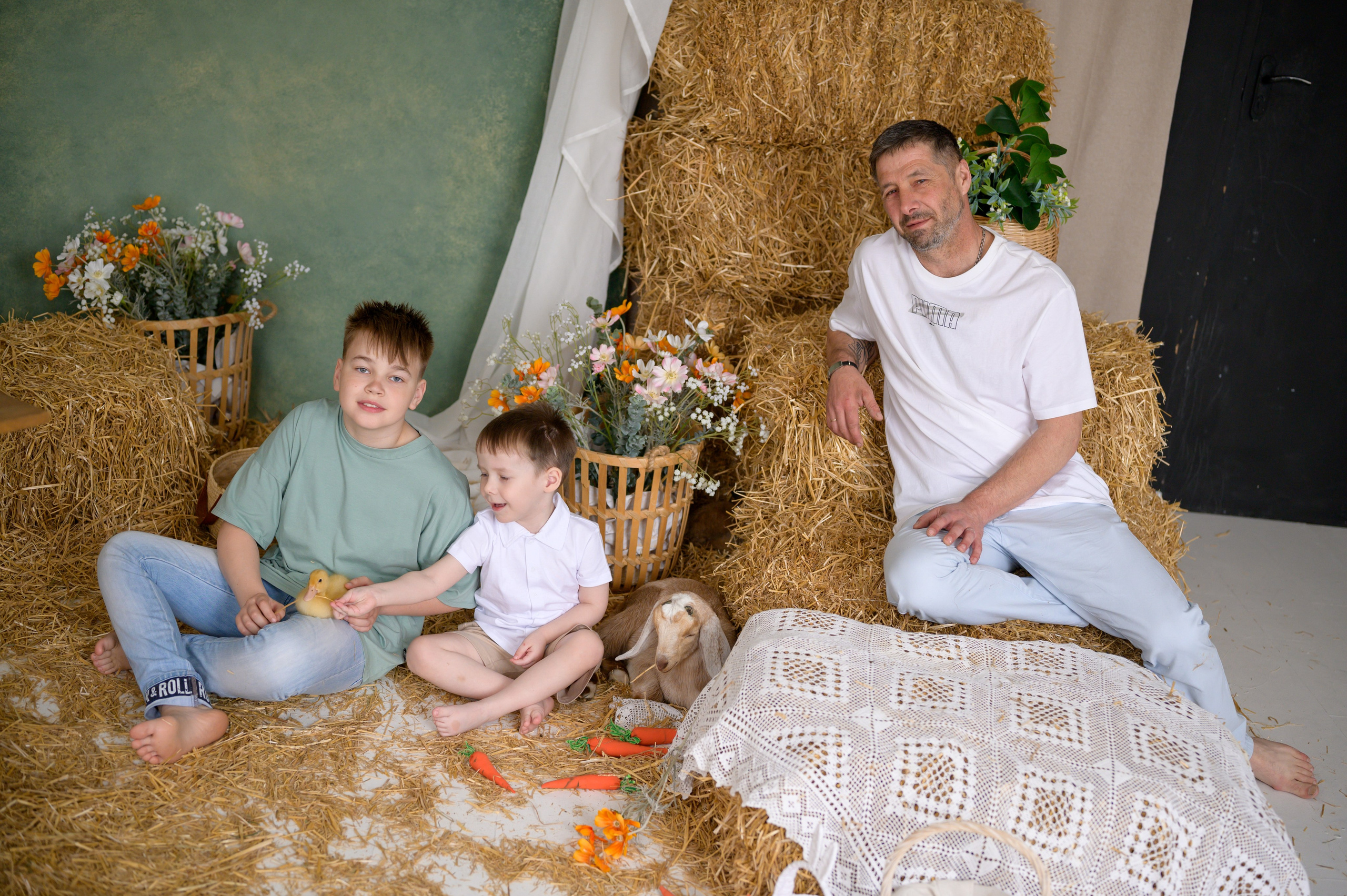 Фотостудия «Рояль» зал «Графика». Фотограф новорожденных, семейный детский в Тюмени Татьяна Морозова